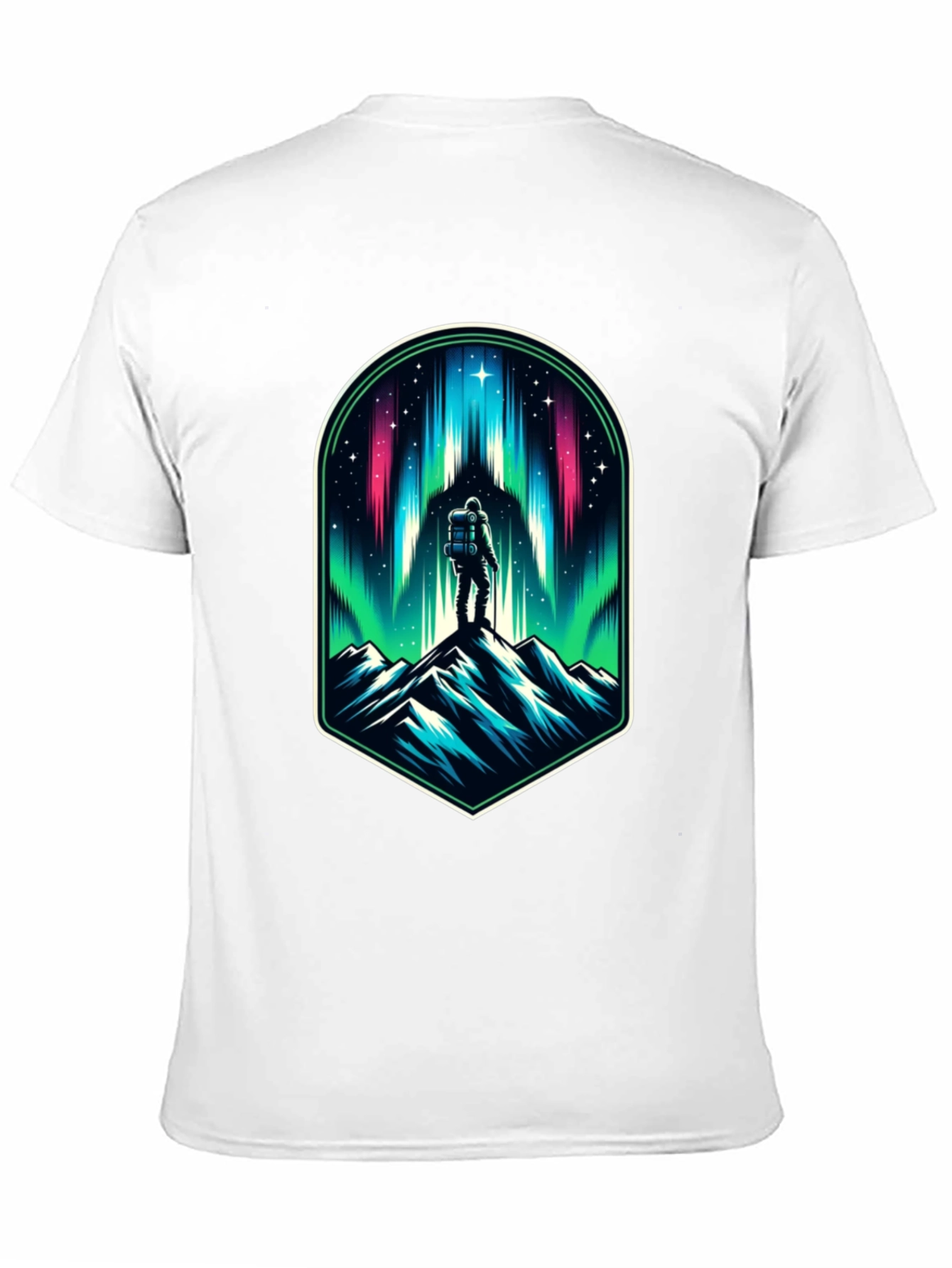 Aurora Climber Graphic Tee - Black
