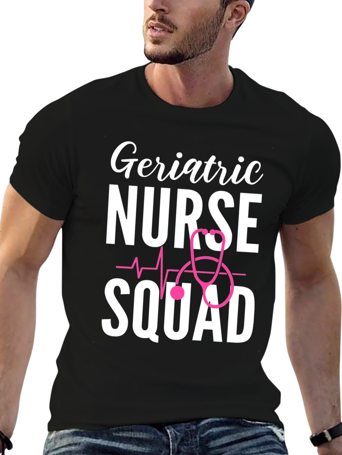Geriatric Nurse Squad Graphic Tee