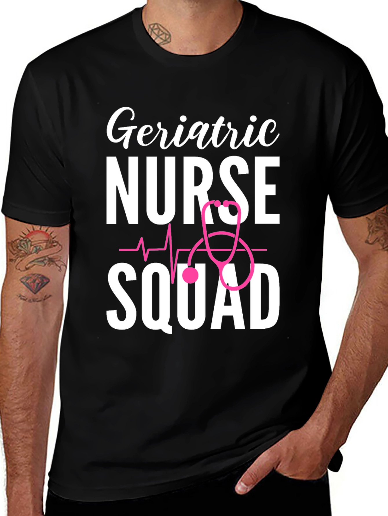 Geriatric Nurse Squad Graphic Tee