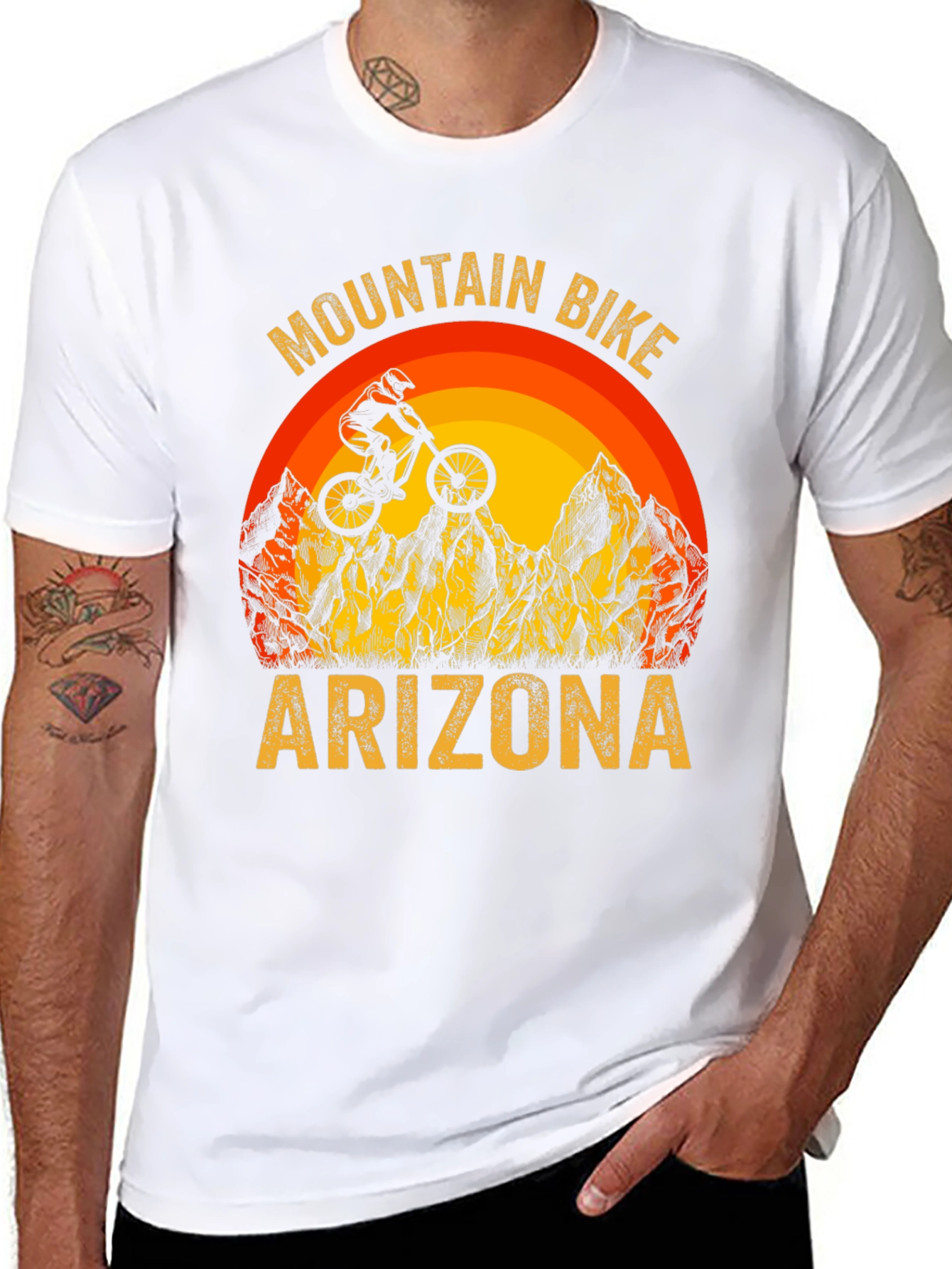 Mountain Bike Arizona Graphic T-Shirt