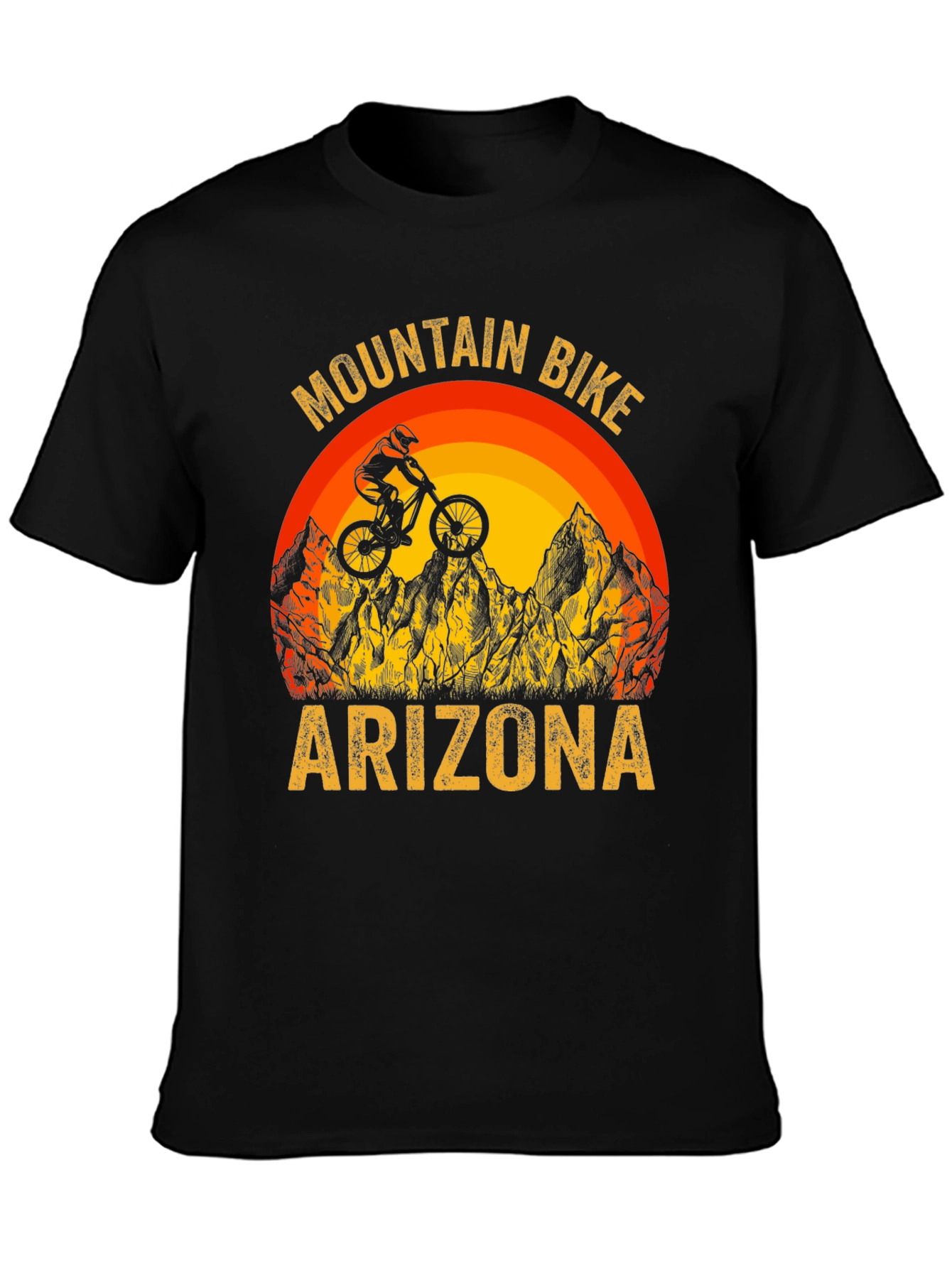 Mountain Bike Arizona Graphic T-Shirt