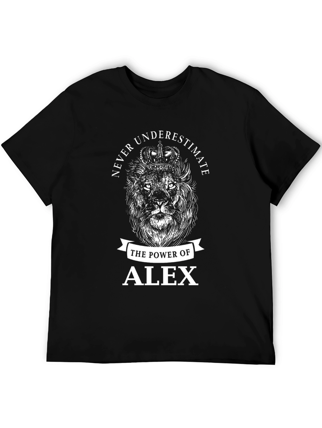 Never Underestimate Alex Lion T-Shirt