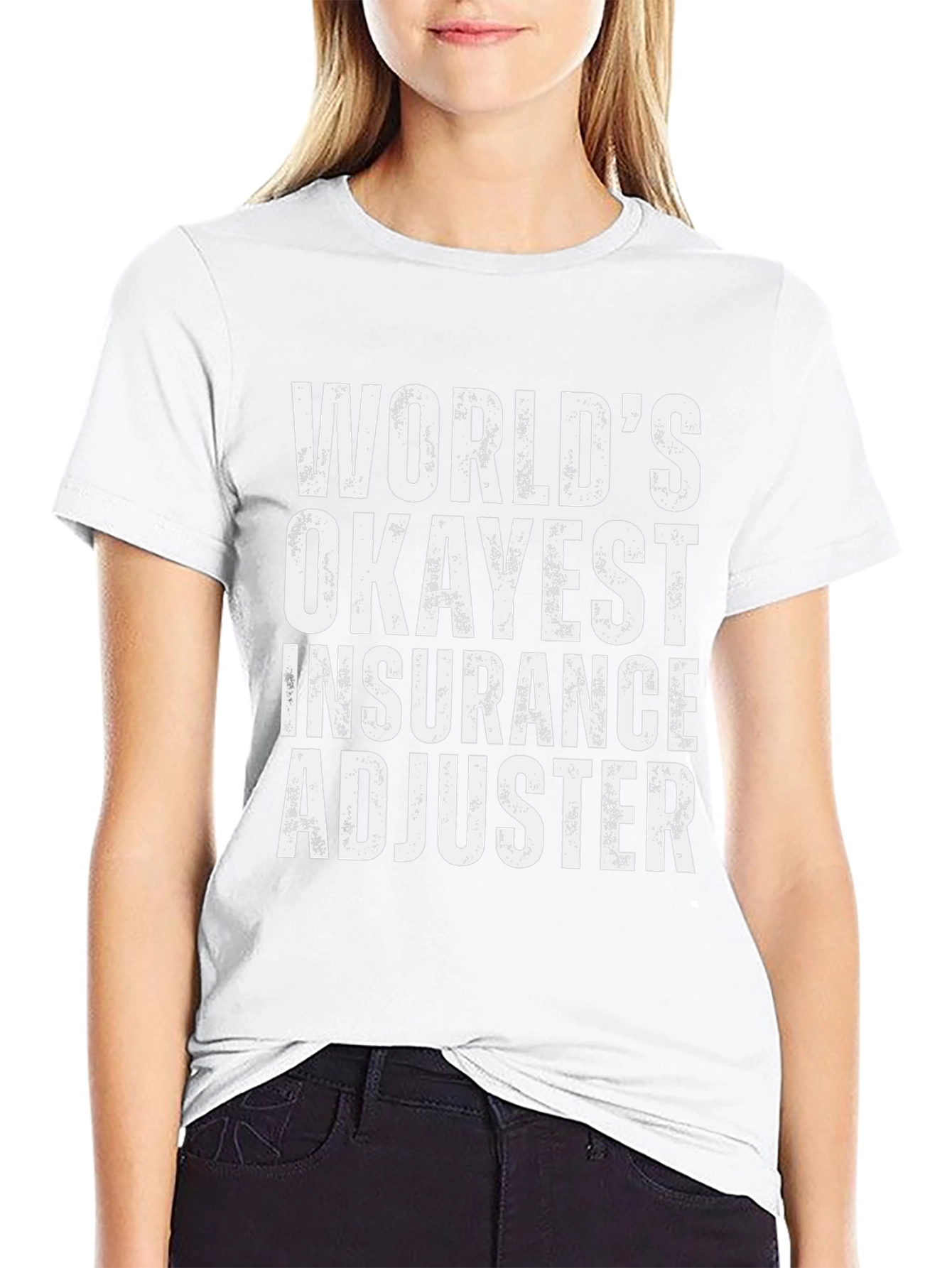 Worlds Okayest Insurance Adjuster T-Shirt