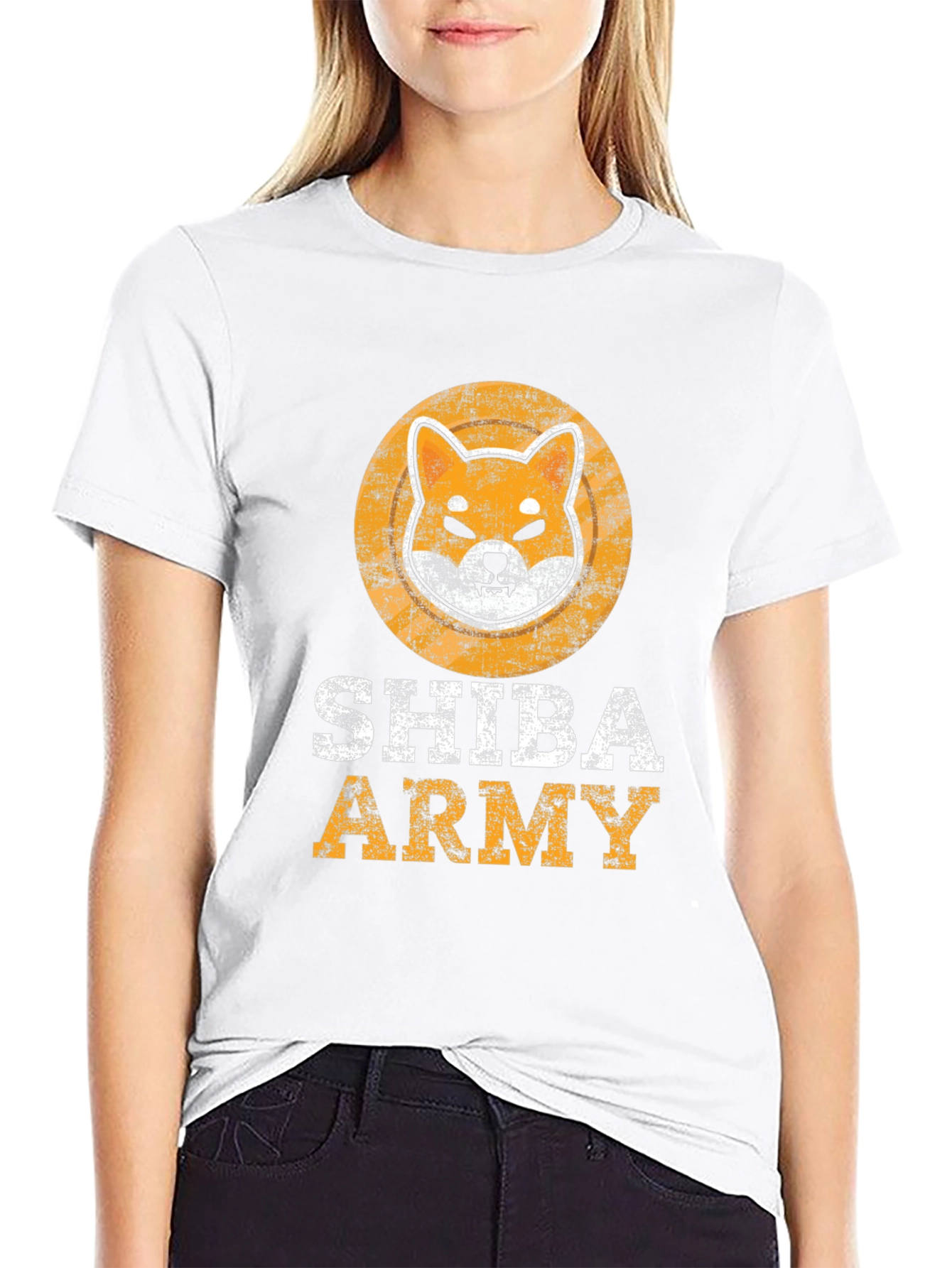 Shiba Army Graphic T-Shirt - Crypto Doge Fan Tee