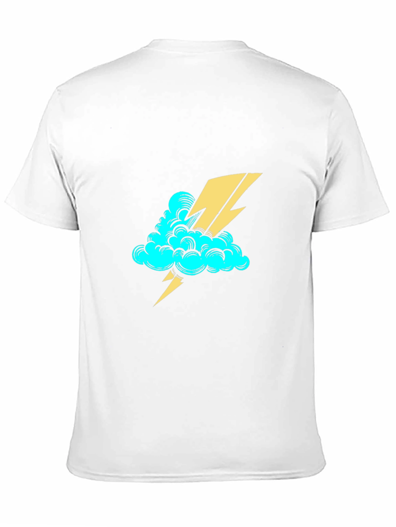Cloud & Lightning Bolt Graphic Tee