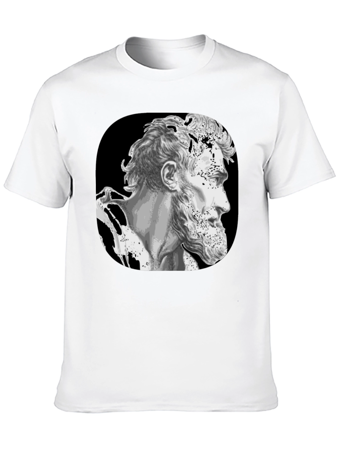 Lincoln Bust Graphic Black T-Shirt