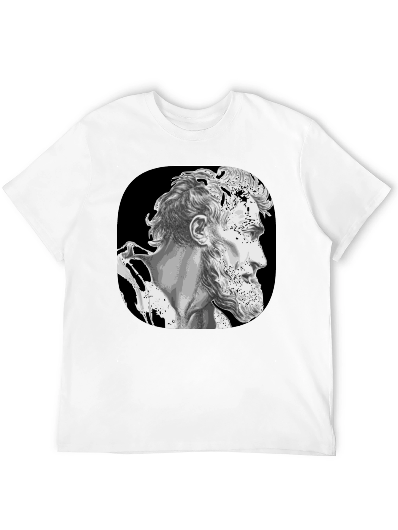 Lincoln Bust Graphic Black T-Shirt