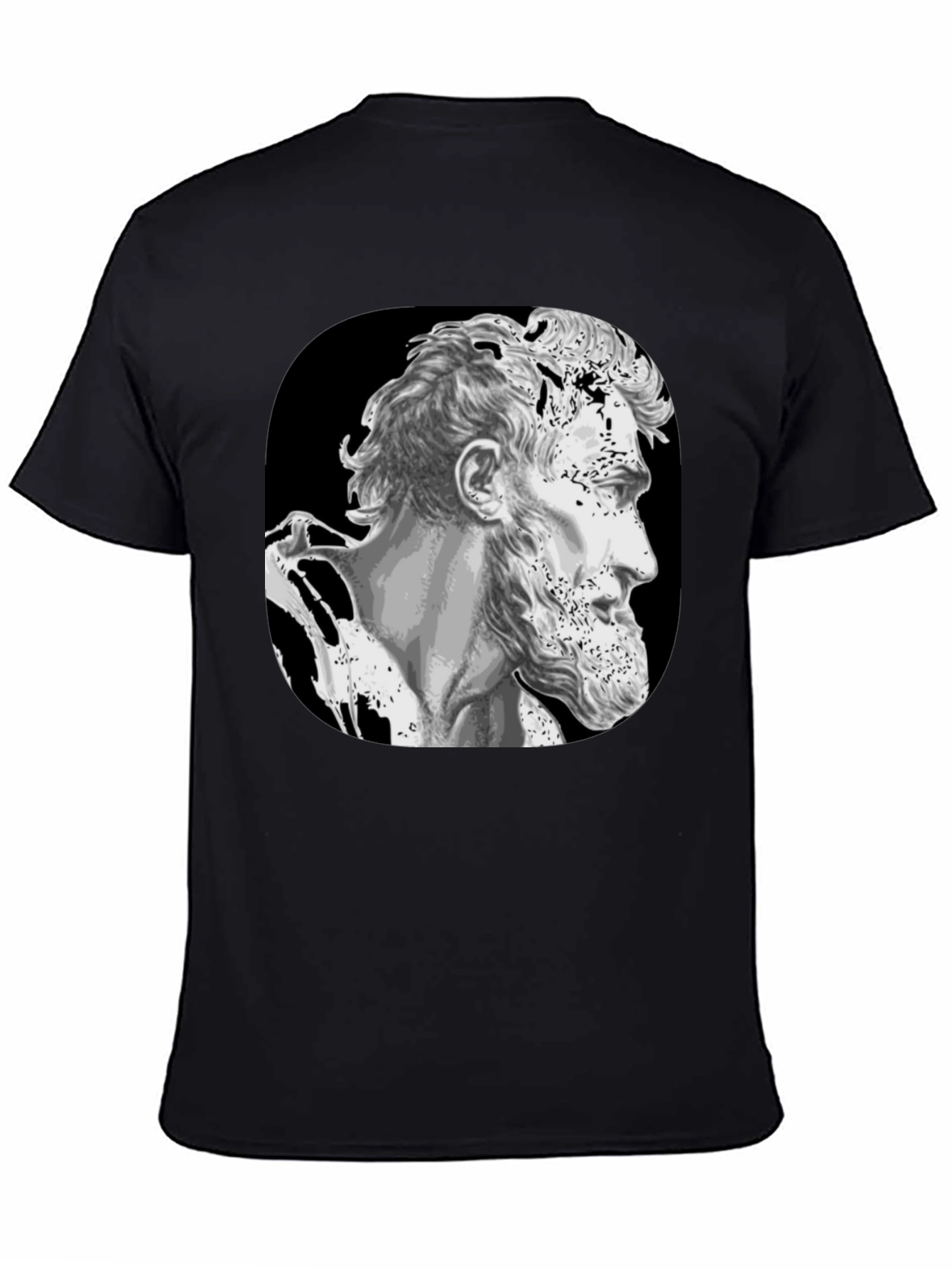 Lincoln Bust Graphic Black T-Shirt