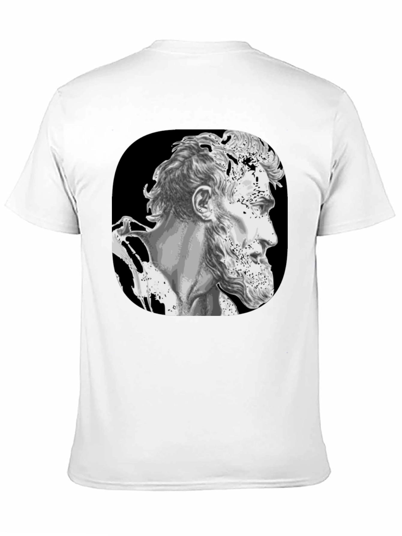Lincoln Bust Graphic Black T-Shirt