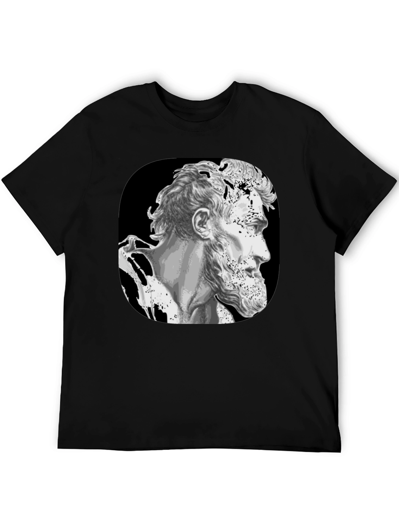 Lincoln Bust Graphic Black T-Shirt