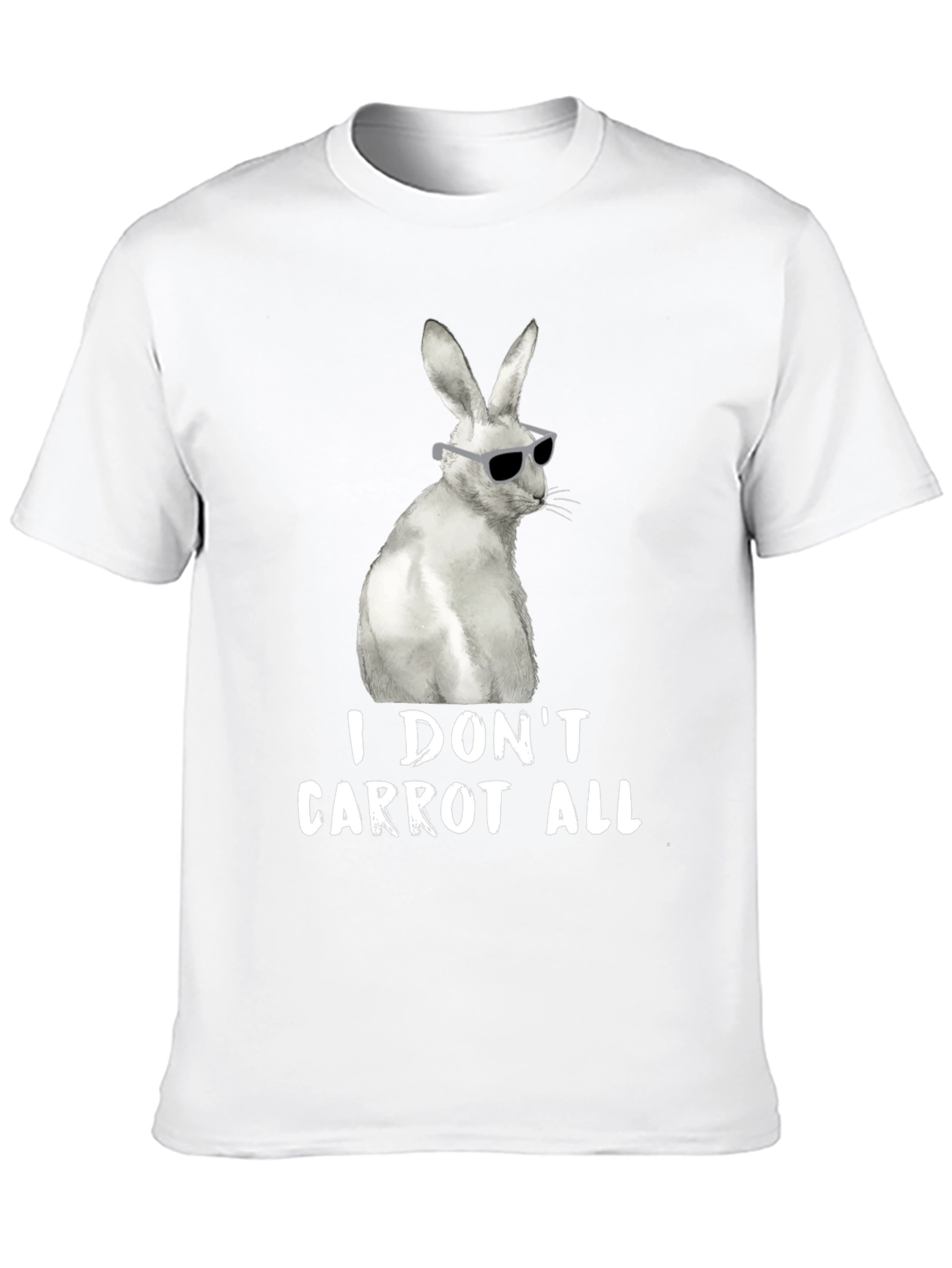 Cool Rabbit T-Shirt - I Dont Carrot All