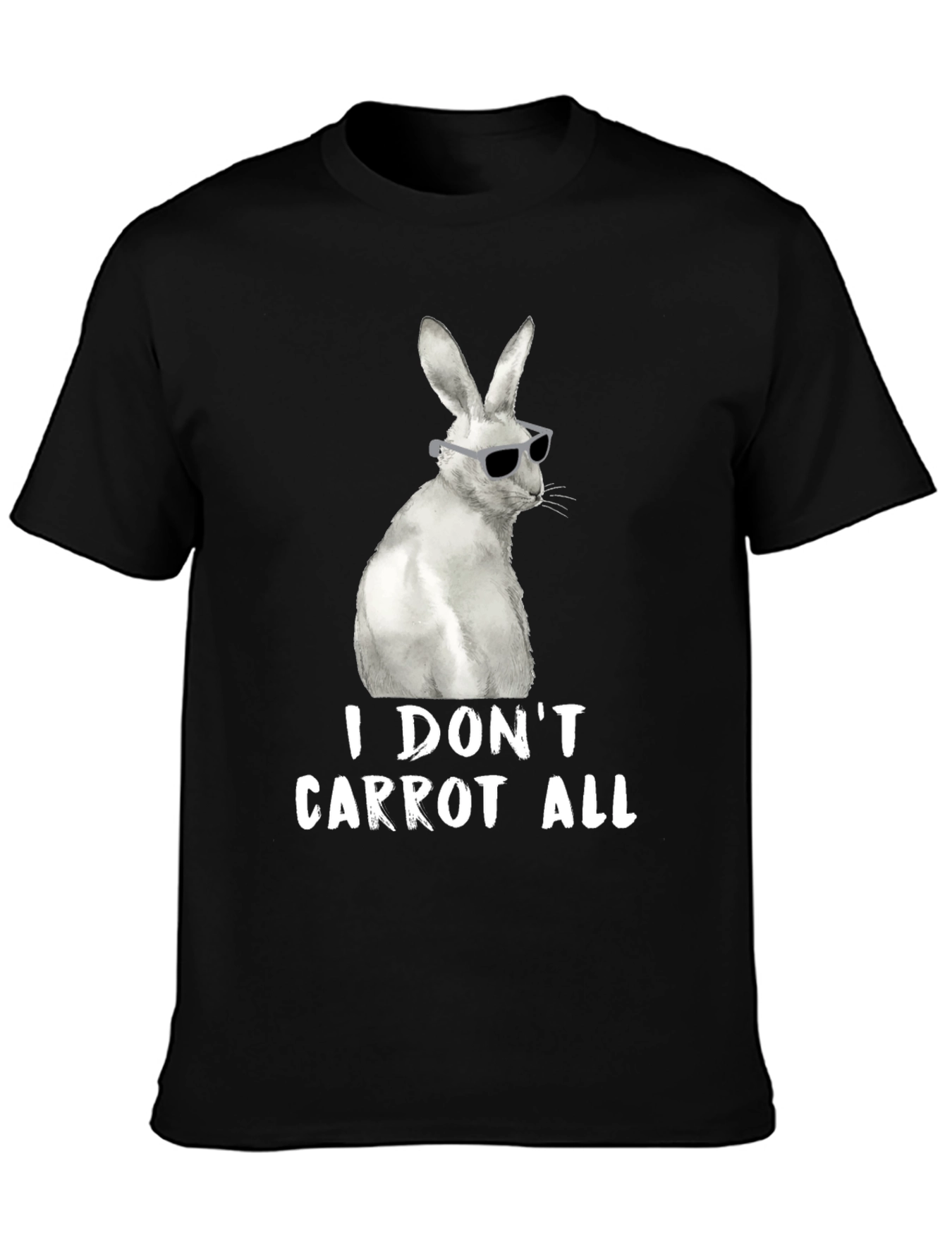 Cool Rabbit T-Shirt - I Dont Carrot All