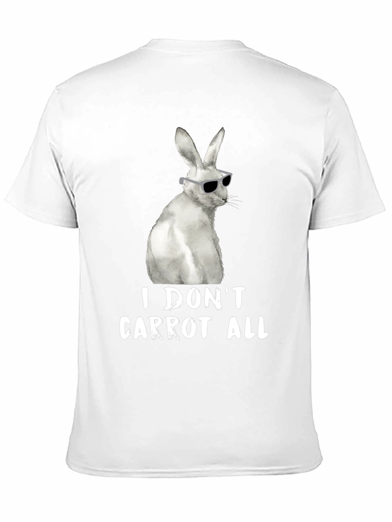 Cool Rabbit T-Shirt - I Dont Carrot All