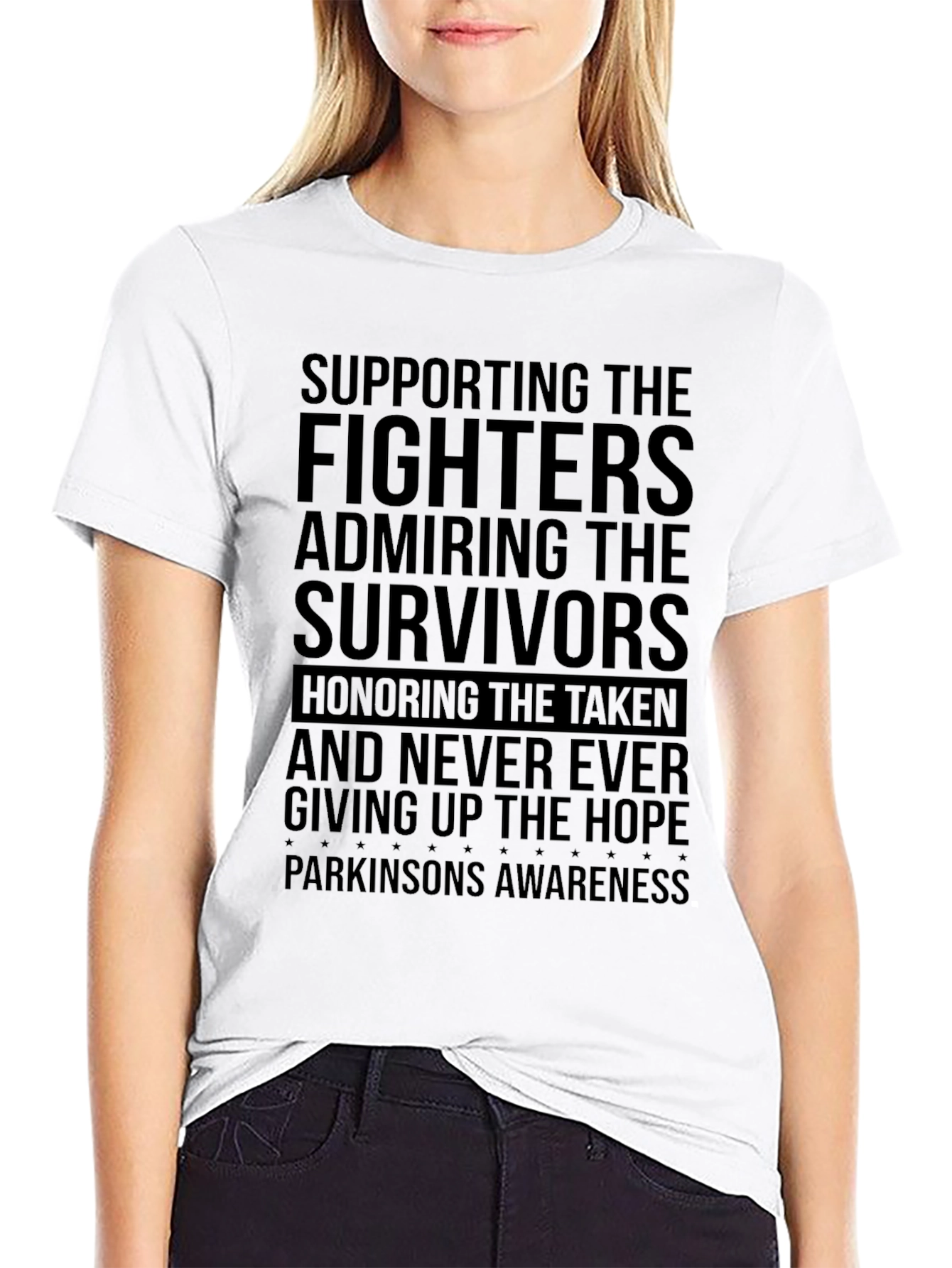 Parkinsons Awareness T-Shirt: Supporting Fighters