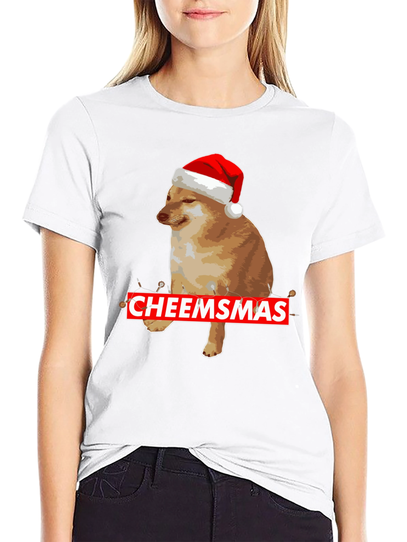 Cheemsmas Dog Christmas T-Shirt
