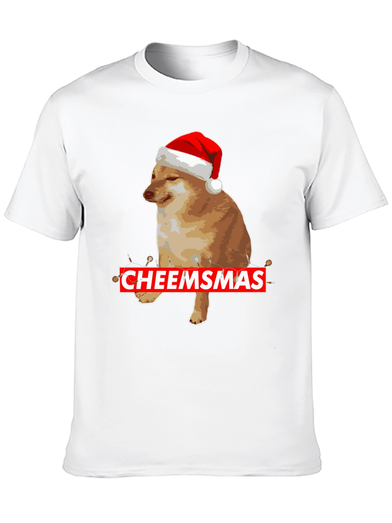 Cheemsmas Dog Christmas T-Shirt