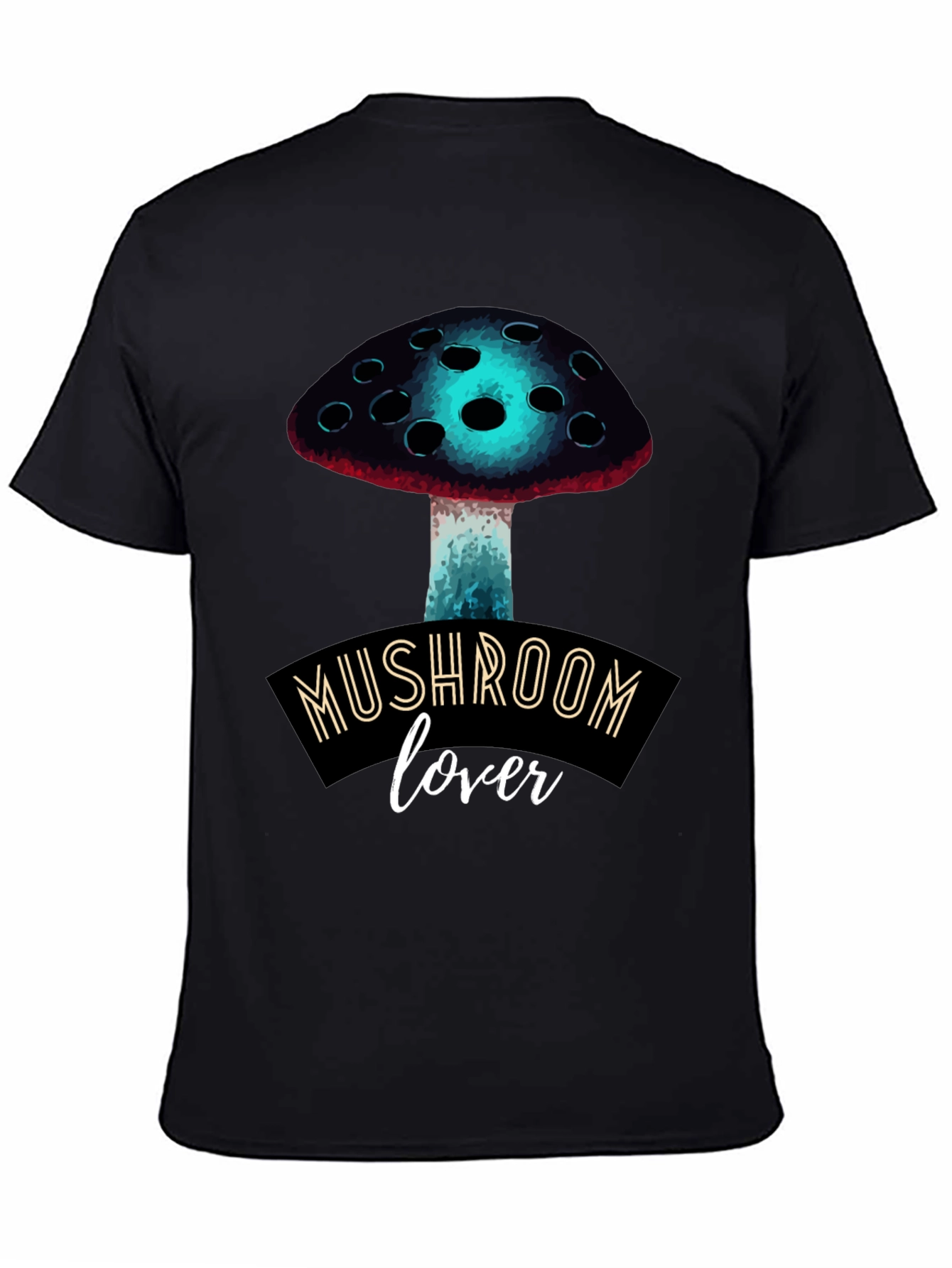 Mushroom Lover Graphic Tee - Funky Fungi Fashion