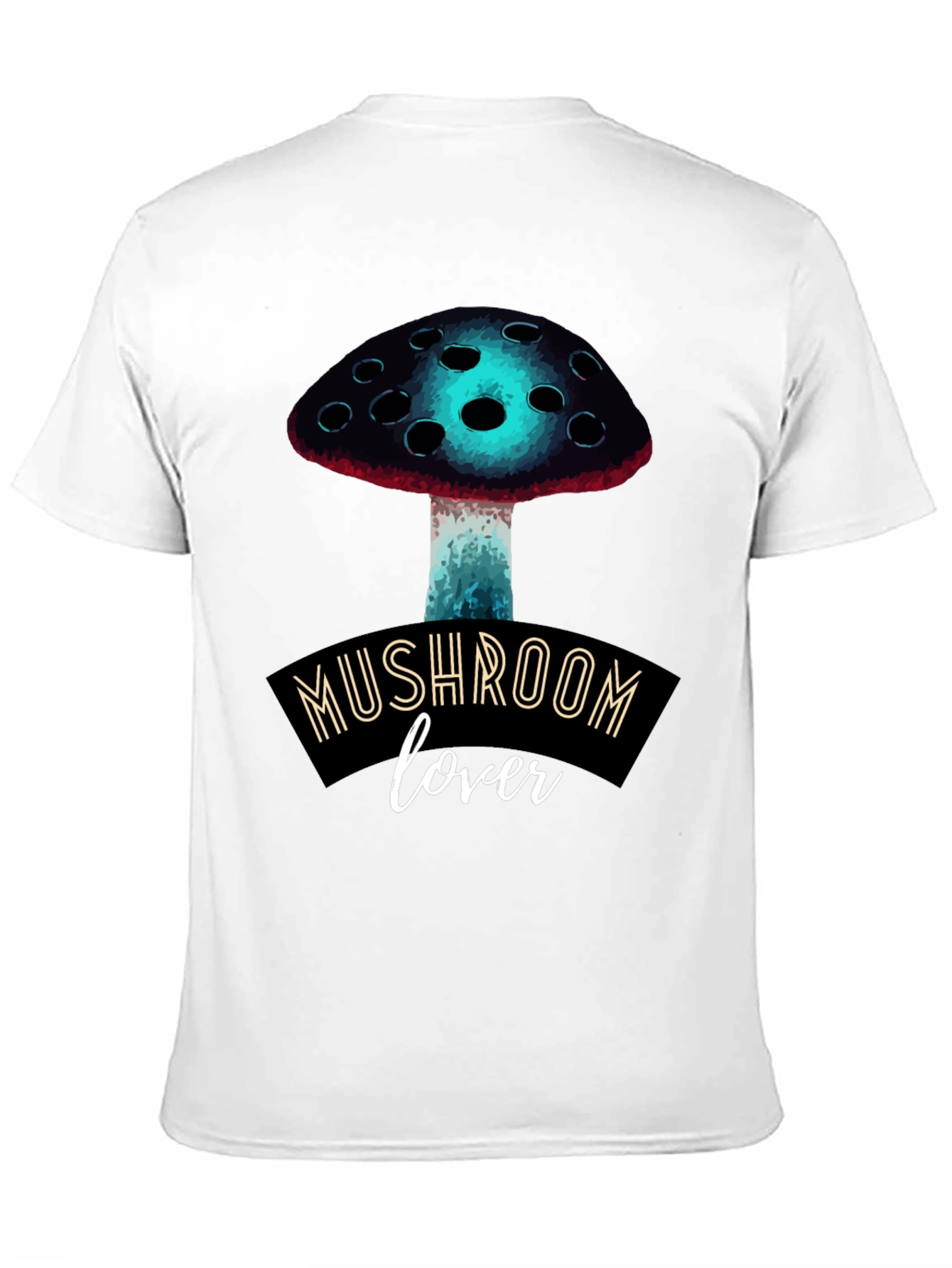 Mushroom Lover Graphic Tee - Funky Fungi Fashion