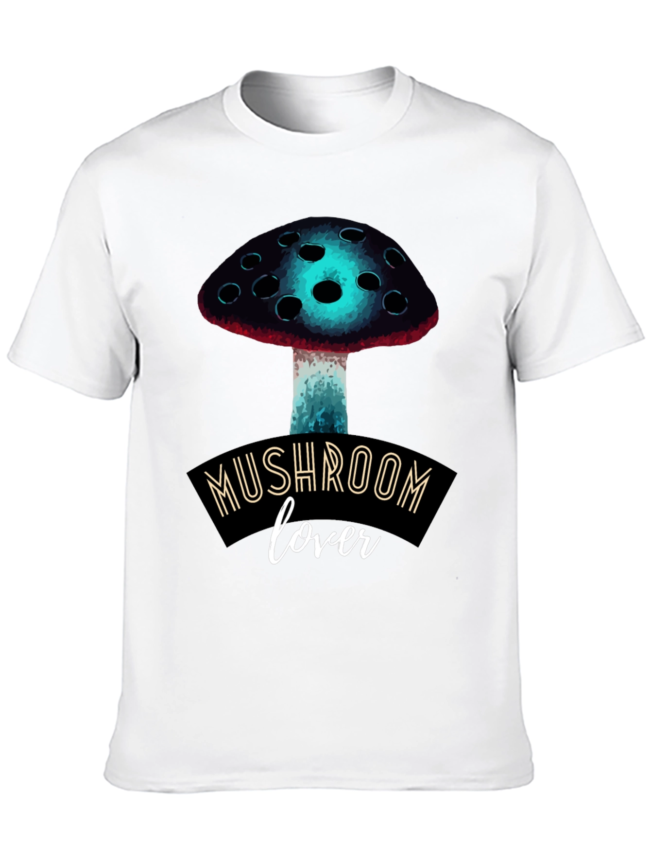 Mushroom Lover Graphic Tee - Funky Fungi Fashion