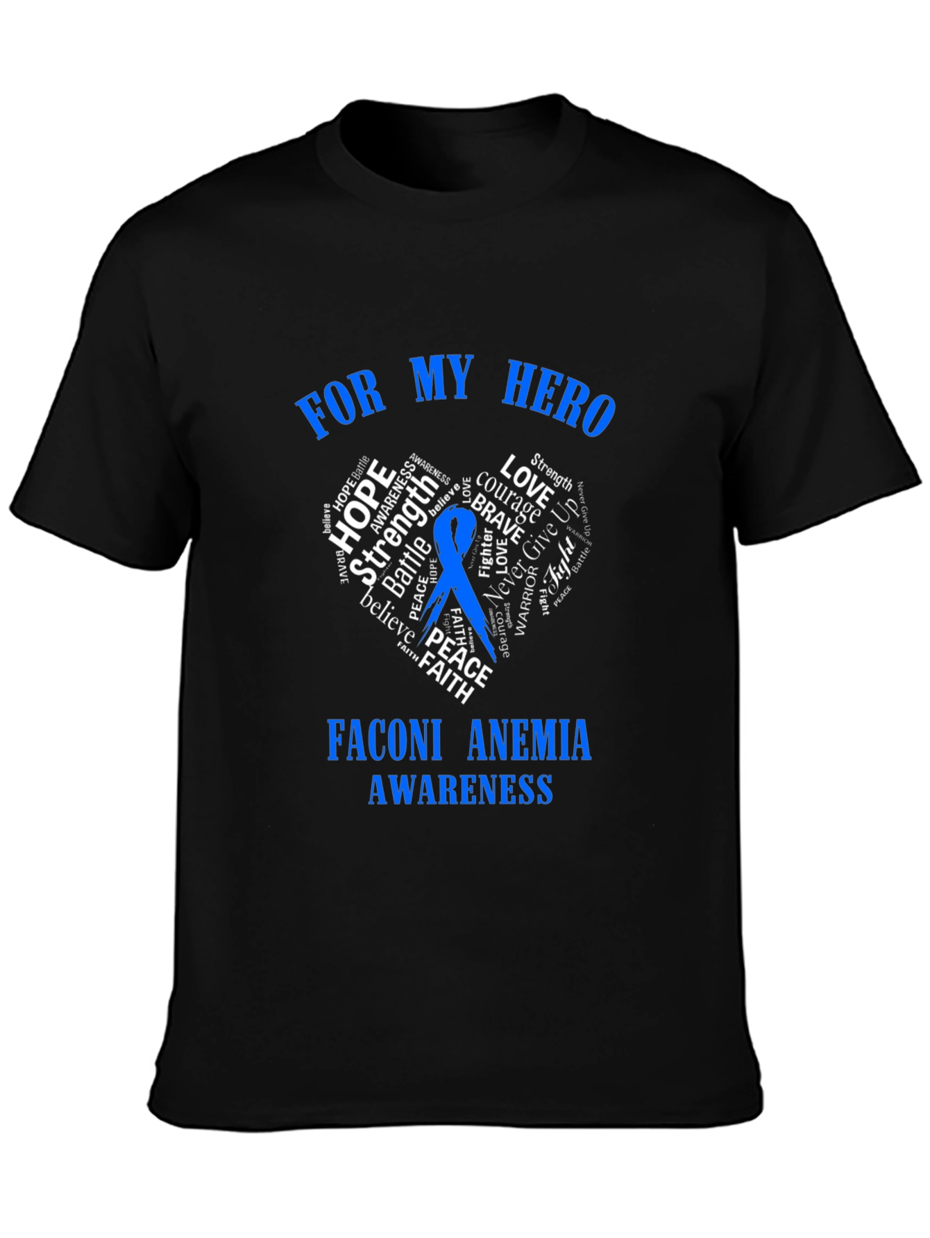 For My Hero Fanconi Anemia Awareness T-Shirt