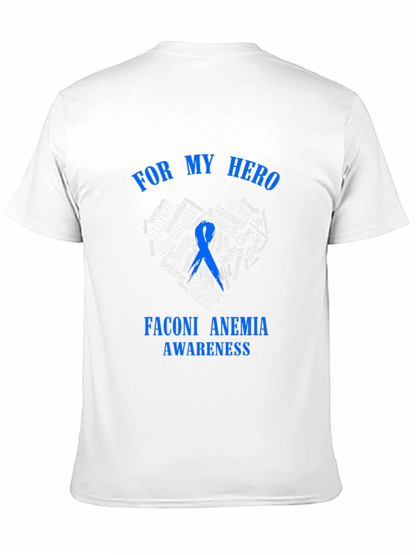 For My Hero Fanconi Anemia Awareness T-Shirt