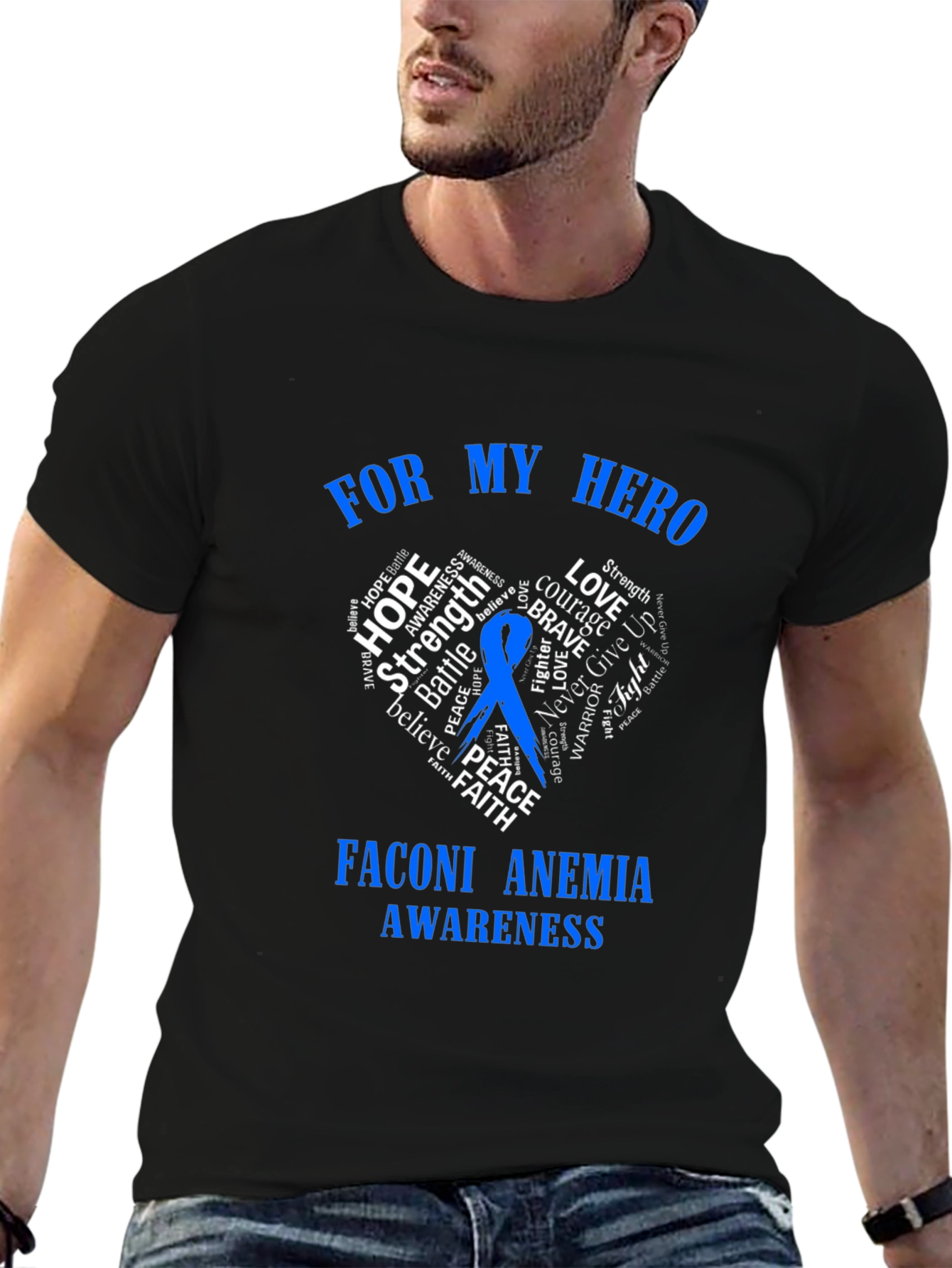 For My Hero Fanconi Anemia Awareness T-Shirt