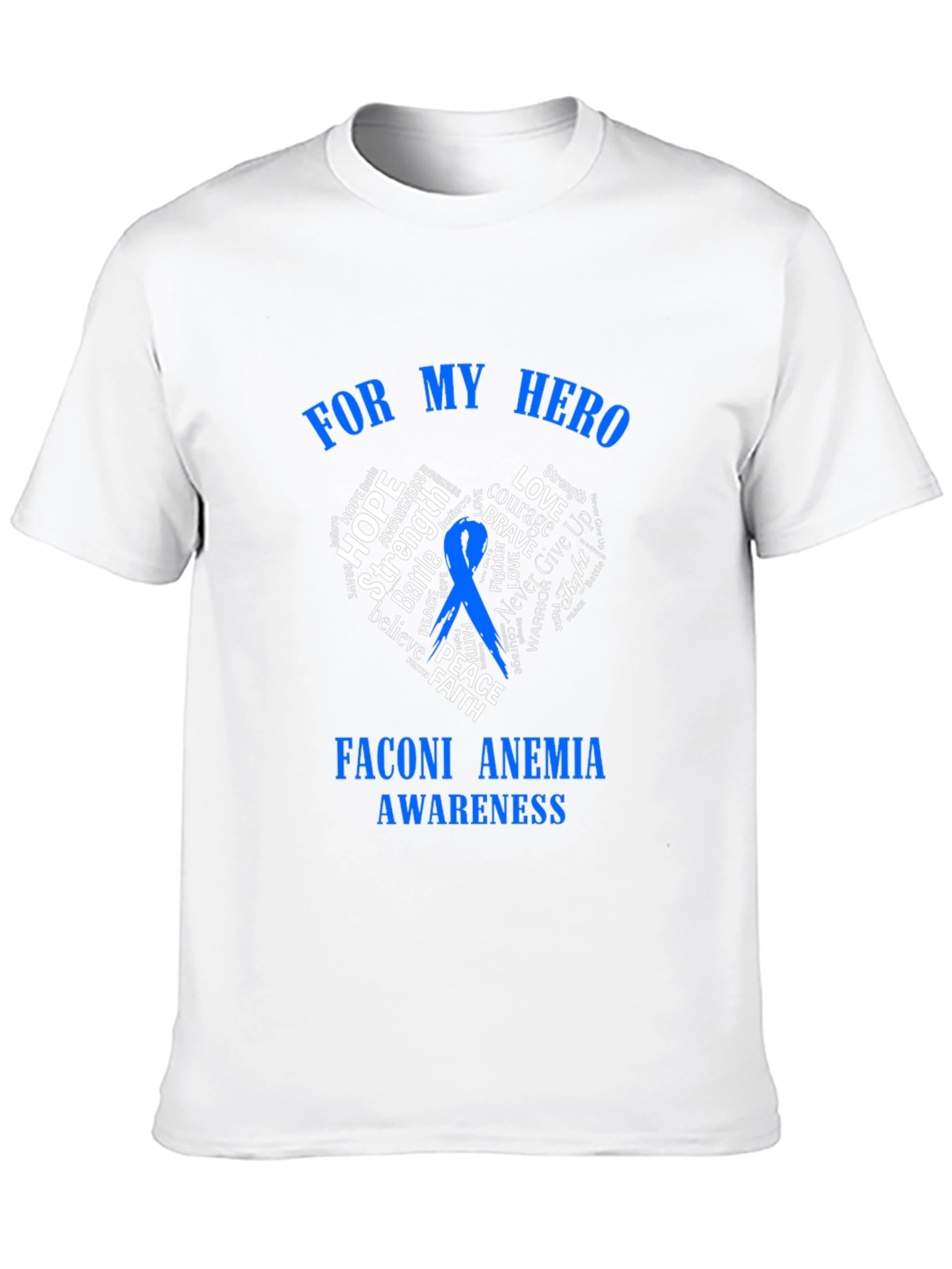 For My Hero Fanconi Anemia Awareness T-Shirt