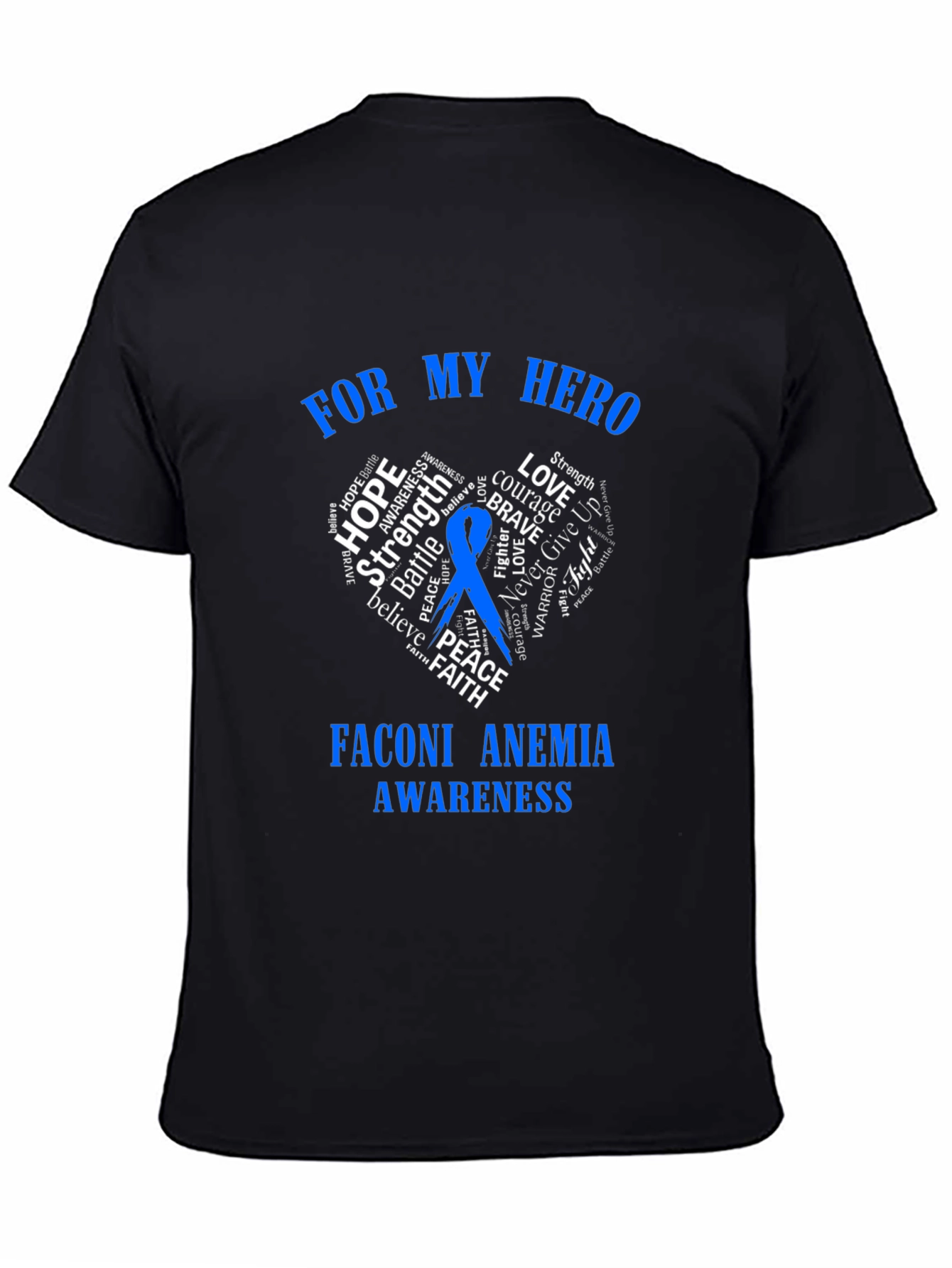 For My Hero Fanconi Anemia Awareness T-Shirt