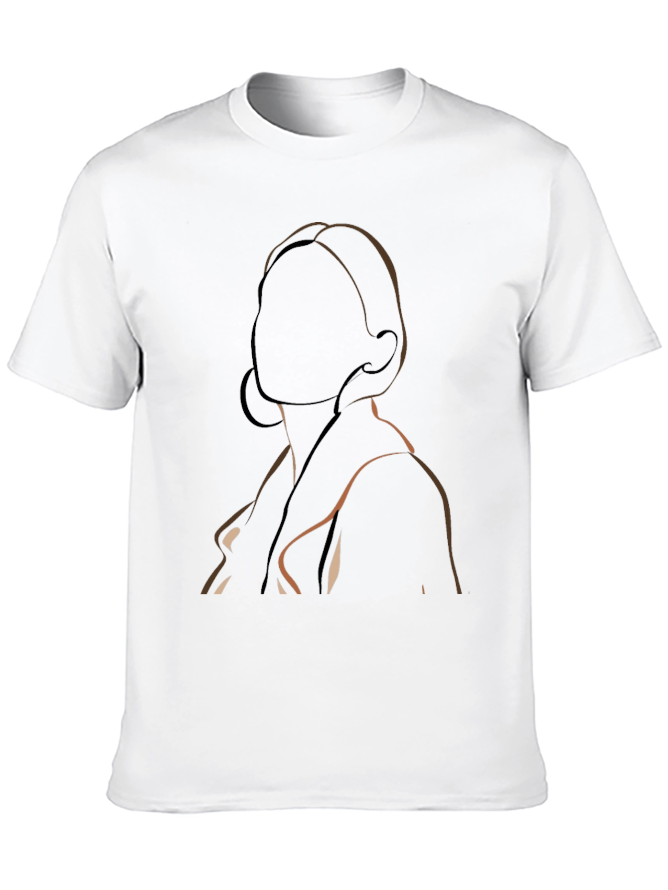 Silhouette Graphic Tee - Modern Minimalist Design