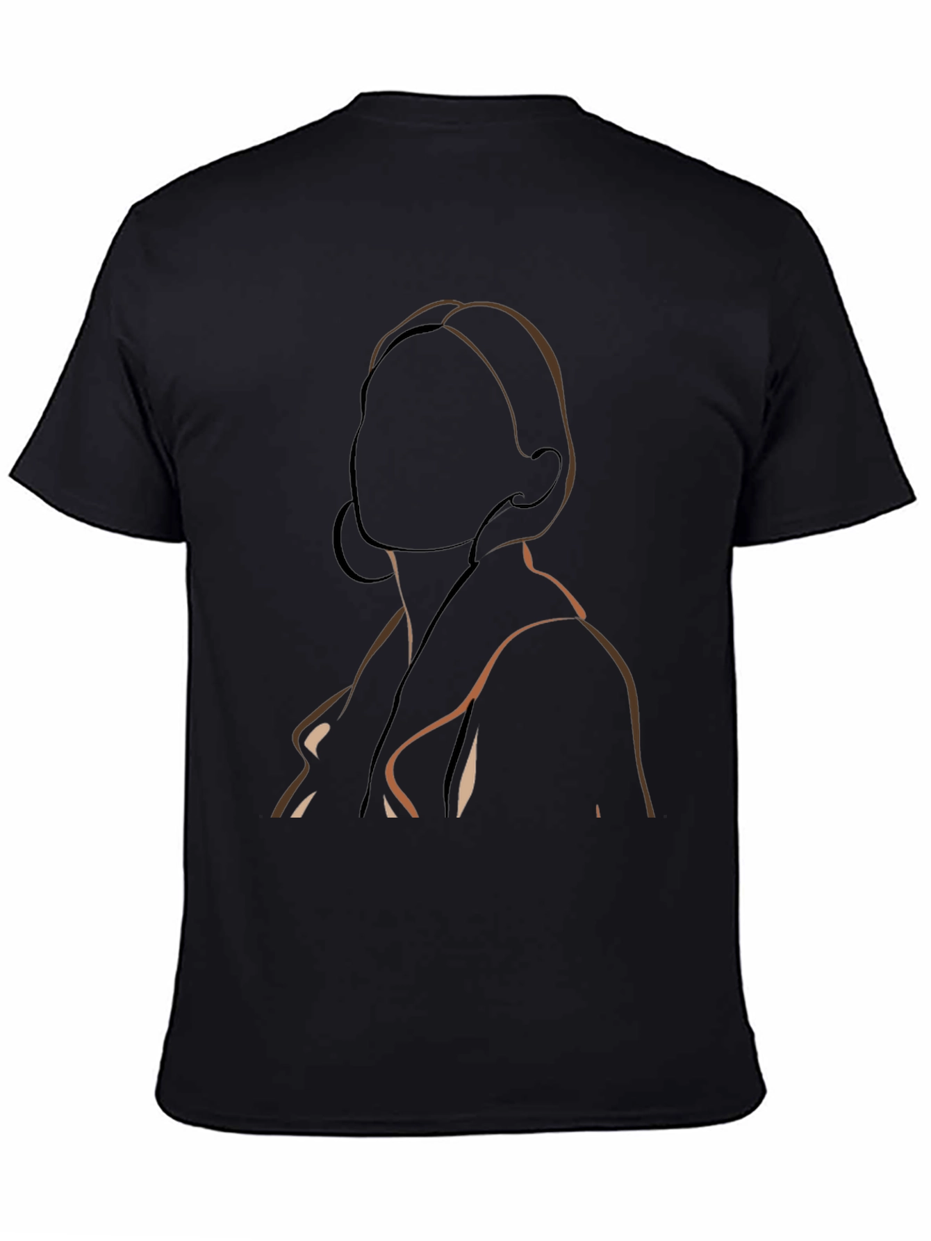 Silhouette Graphic Tee - Modern Minimalist Design