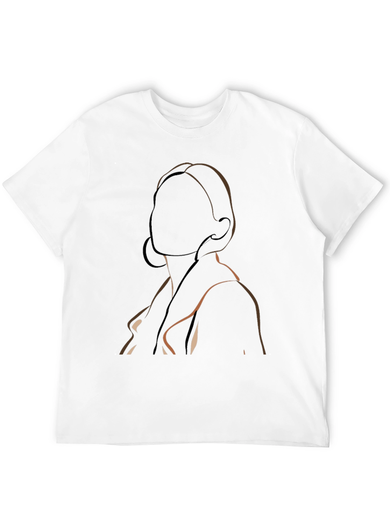 Silhouette Graphic Tee - Modern Minimalist Design