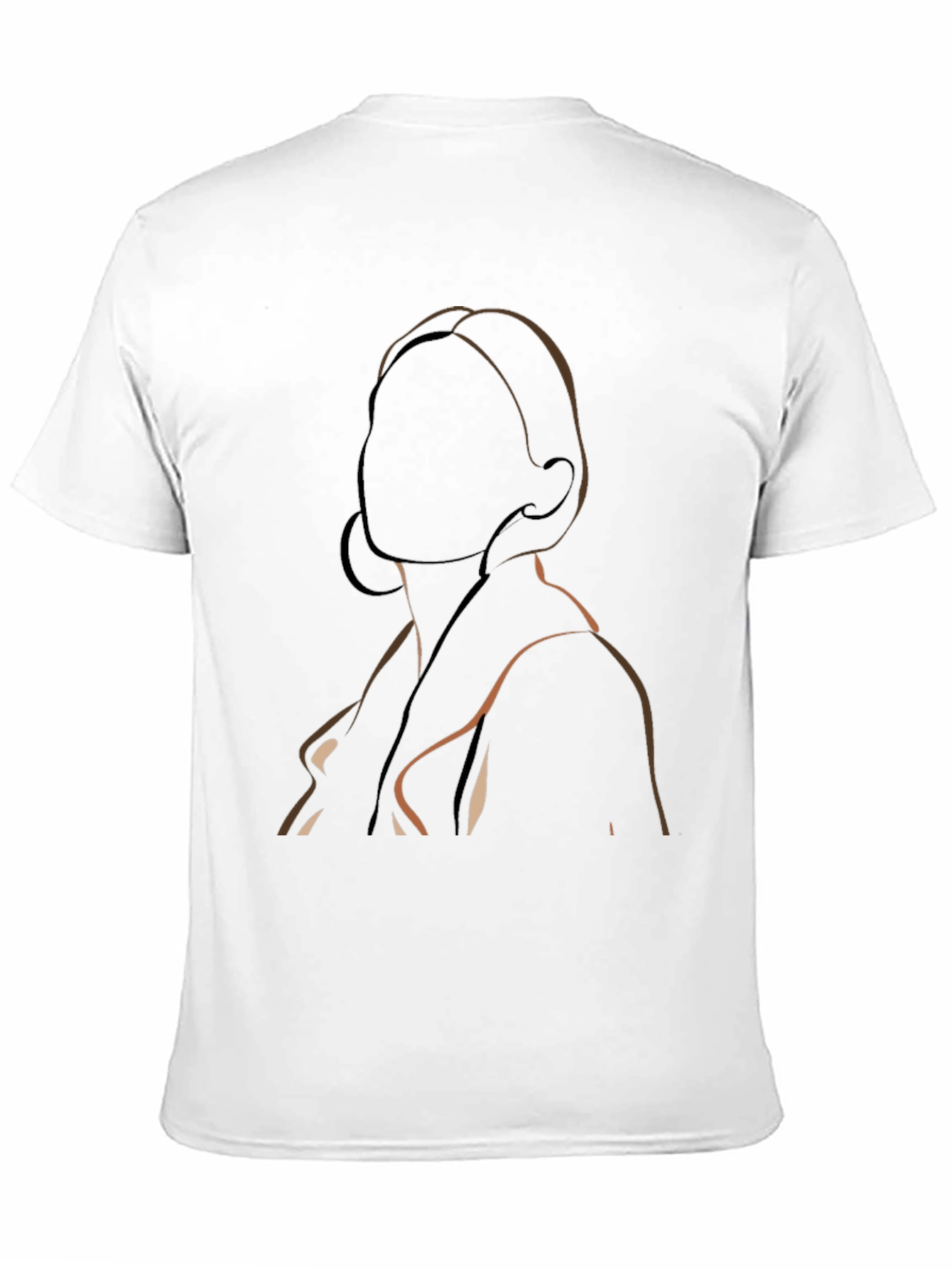 Silhouette Graphic Tee - Modern Minimalist Design