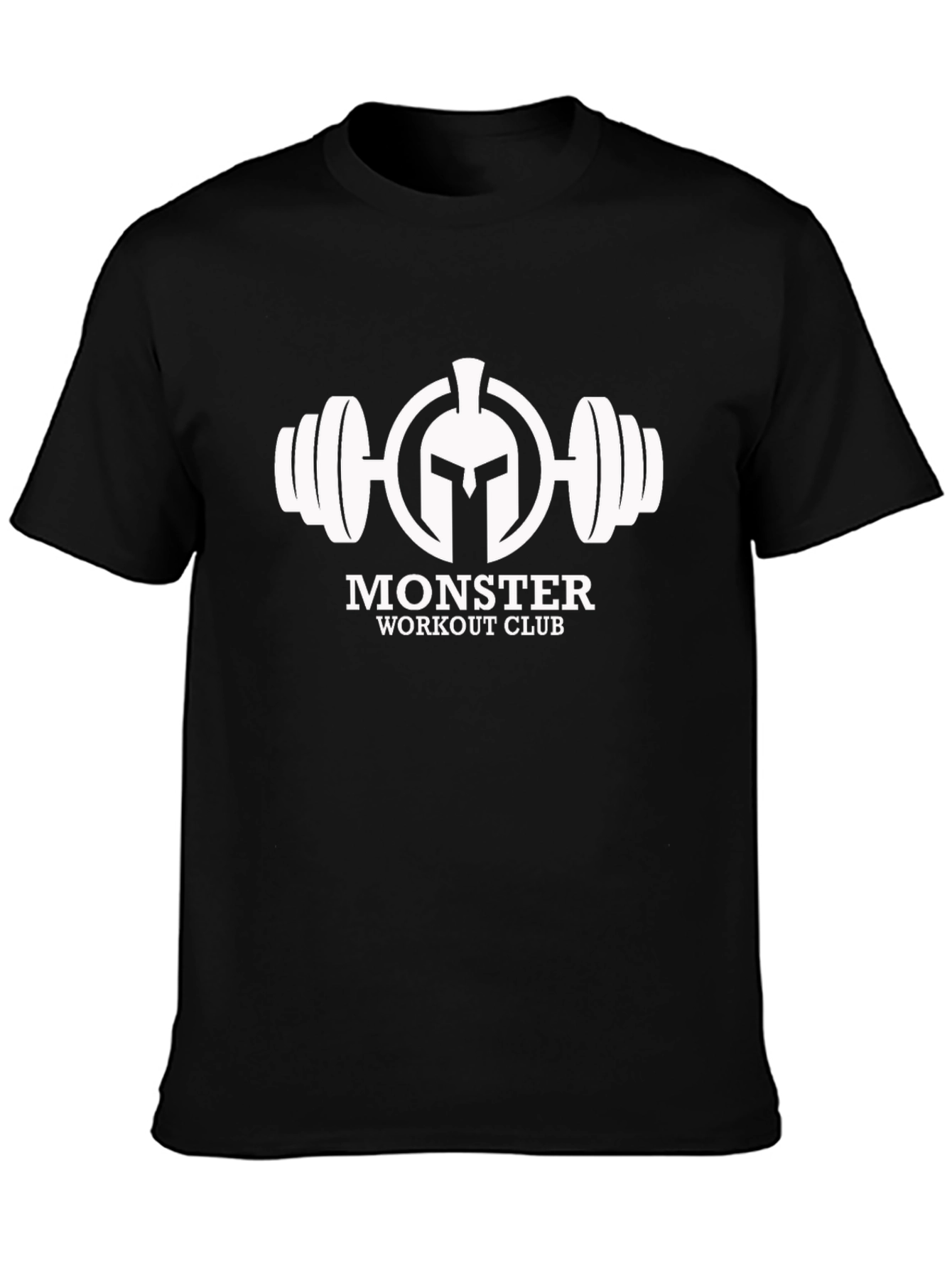 Monster Workout Club Graphic Tee - Black