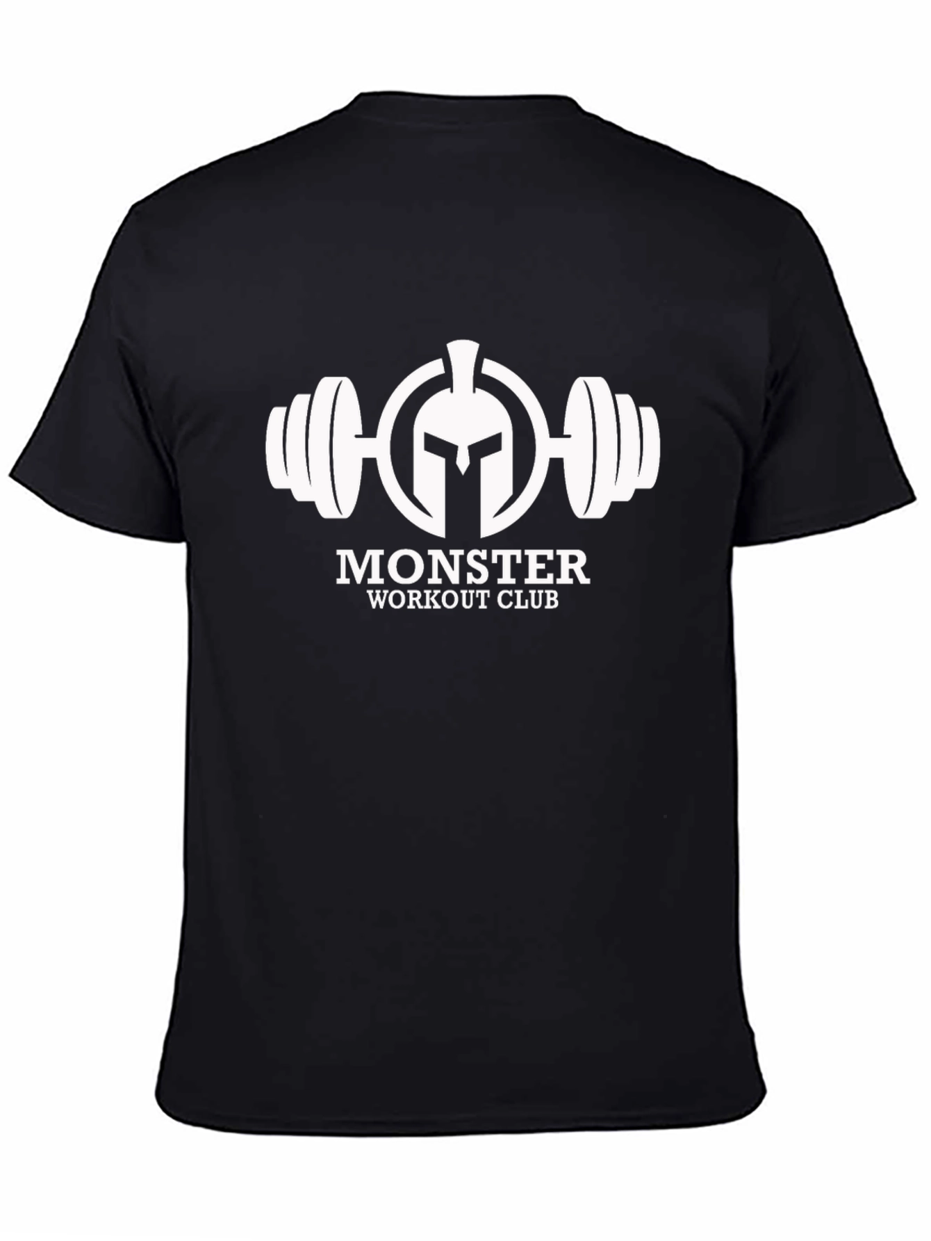 Monster Workout Club Graphic Tee - Black