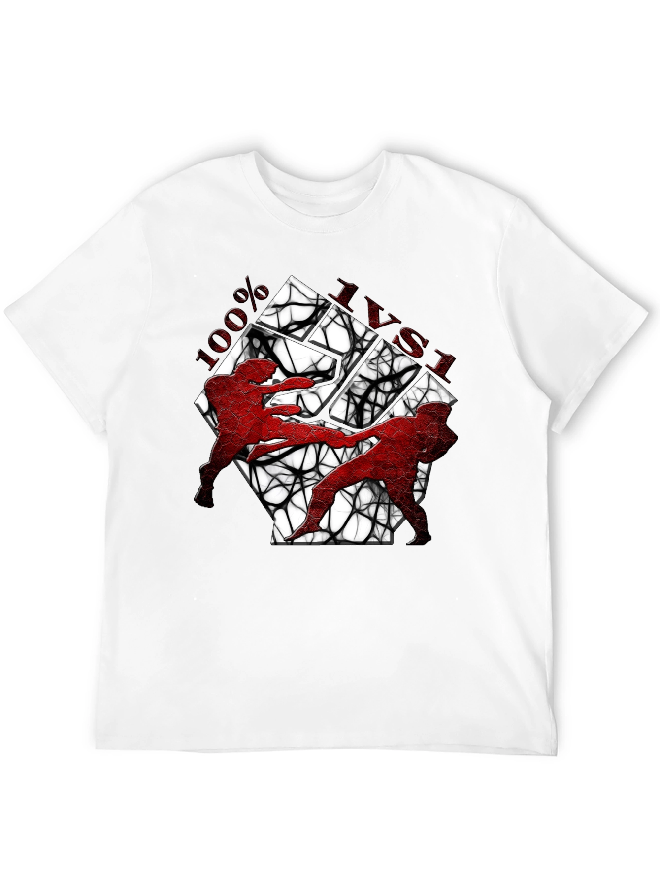 Martial Arts T-Shirt - 100% IVSI Black Tee