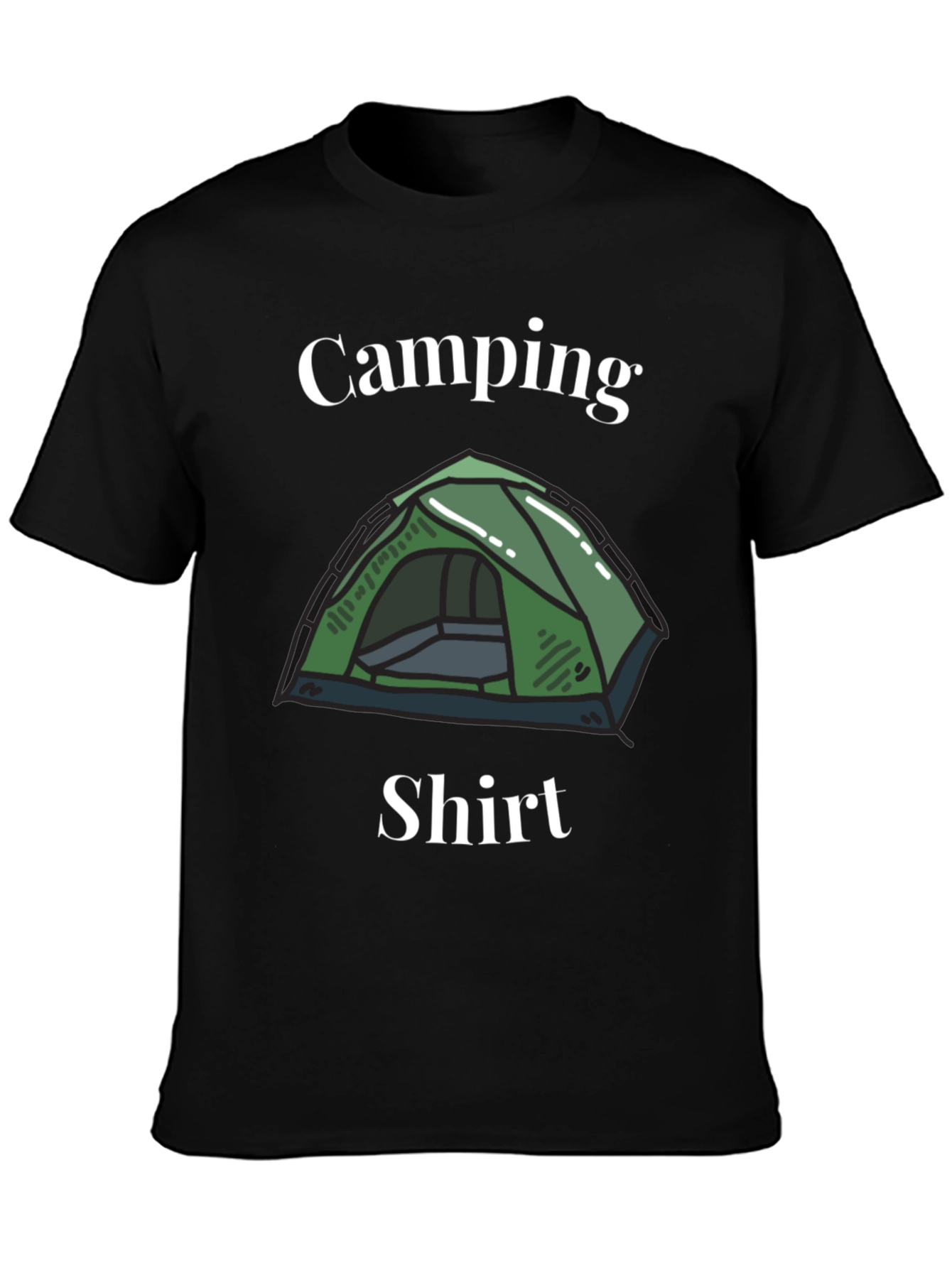 Camping Shirt - Tent Graphic Tee
