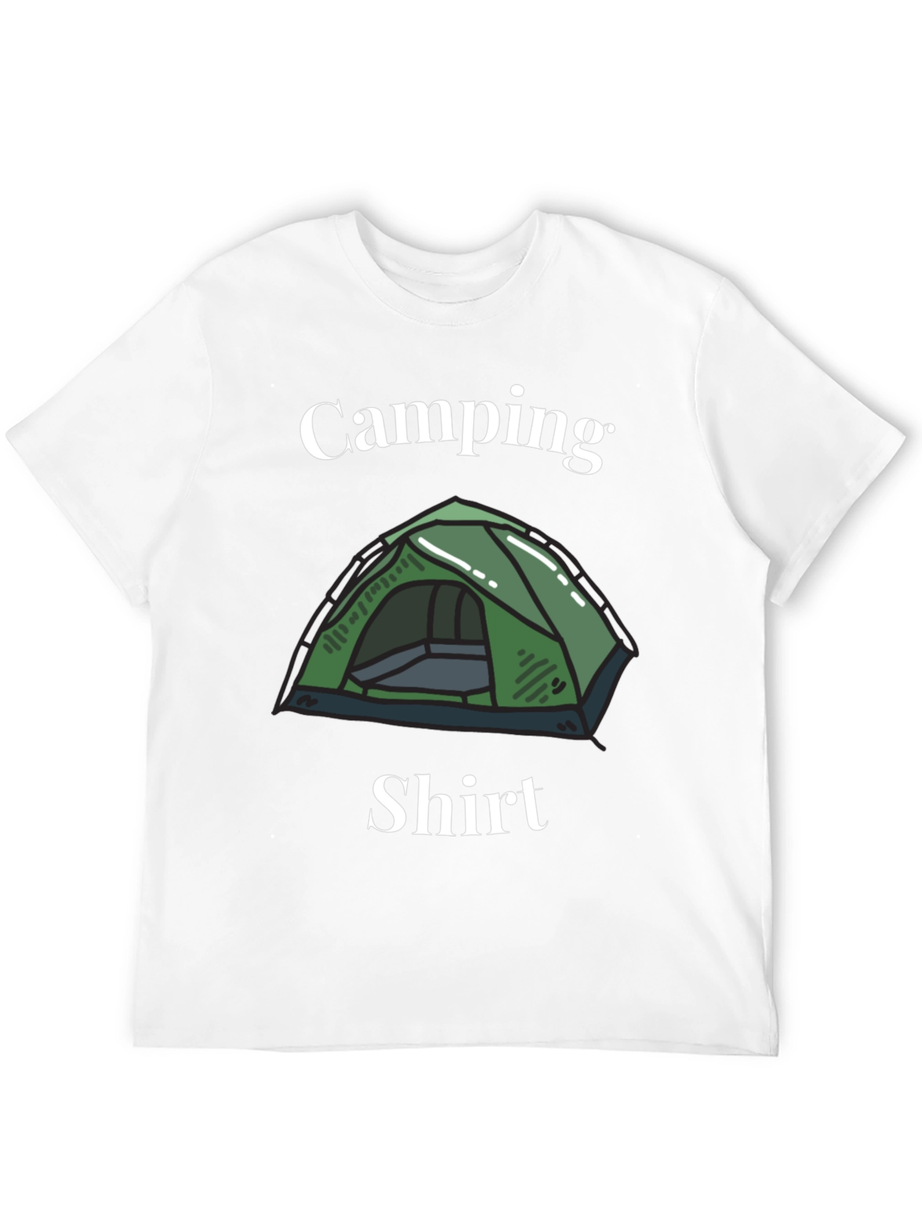 Camping Shirt - Tent Graphic Tee