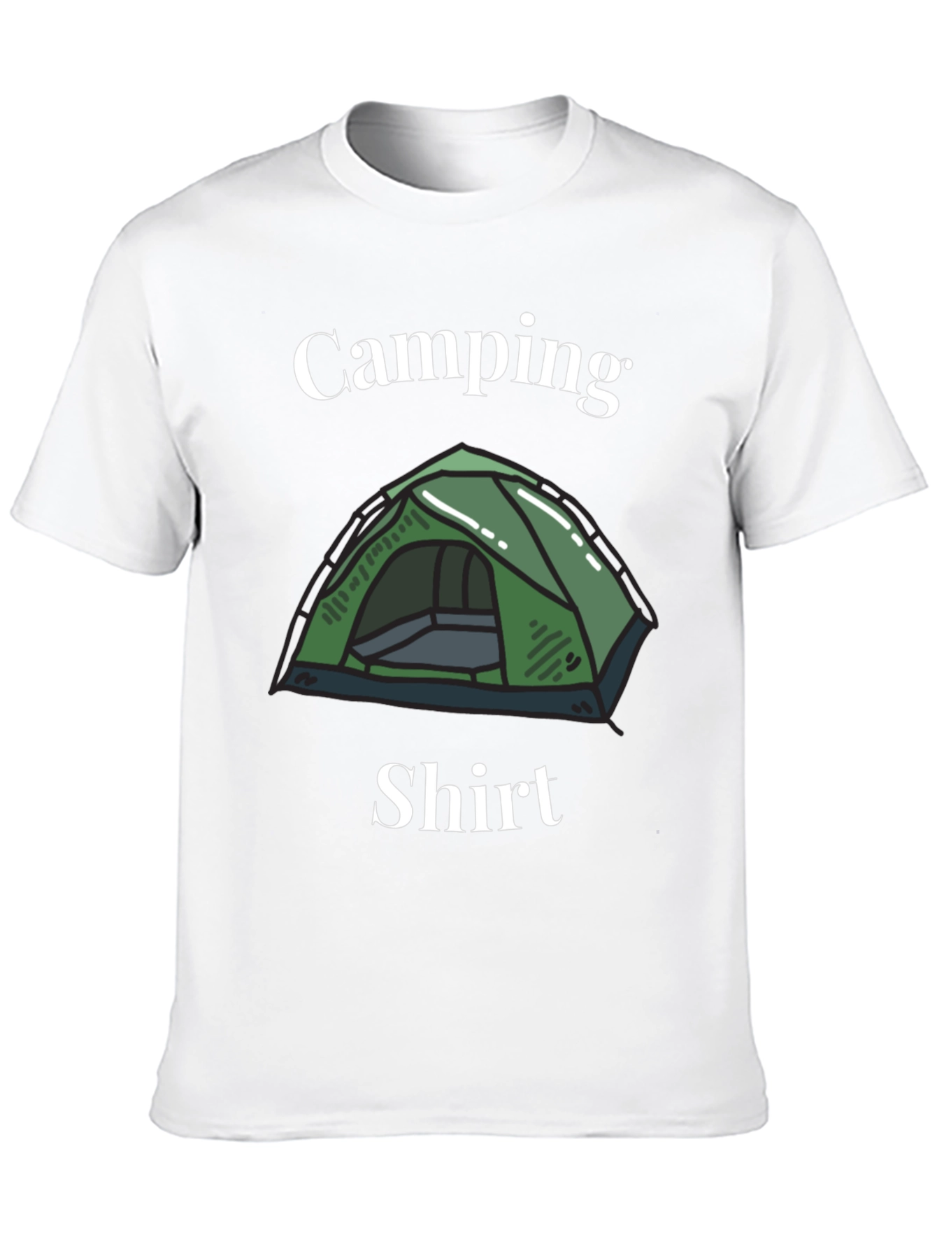 Camping Shirt - Tent Graphic Tee