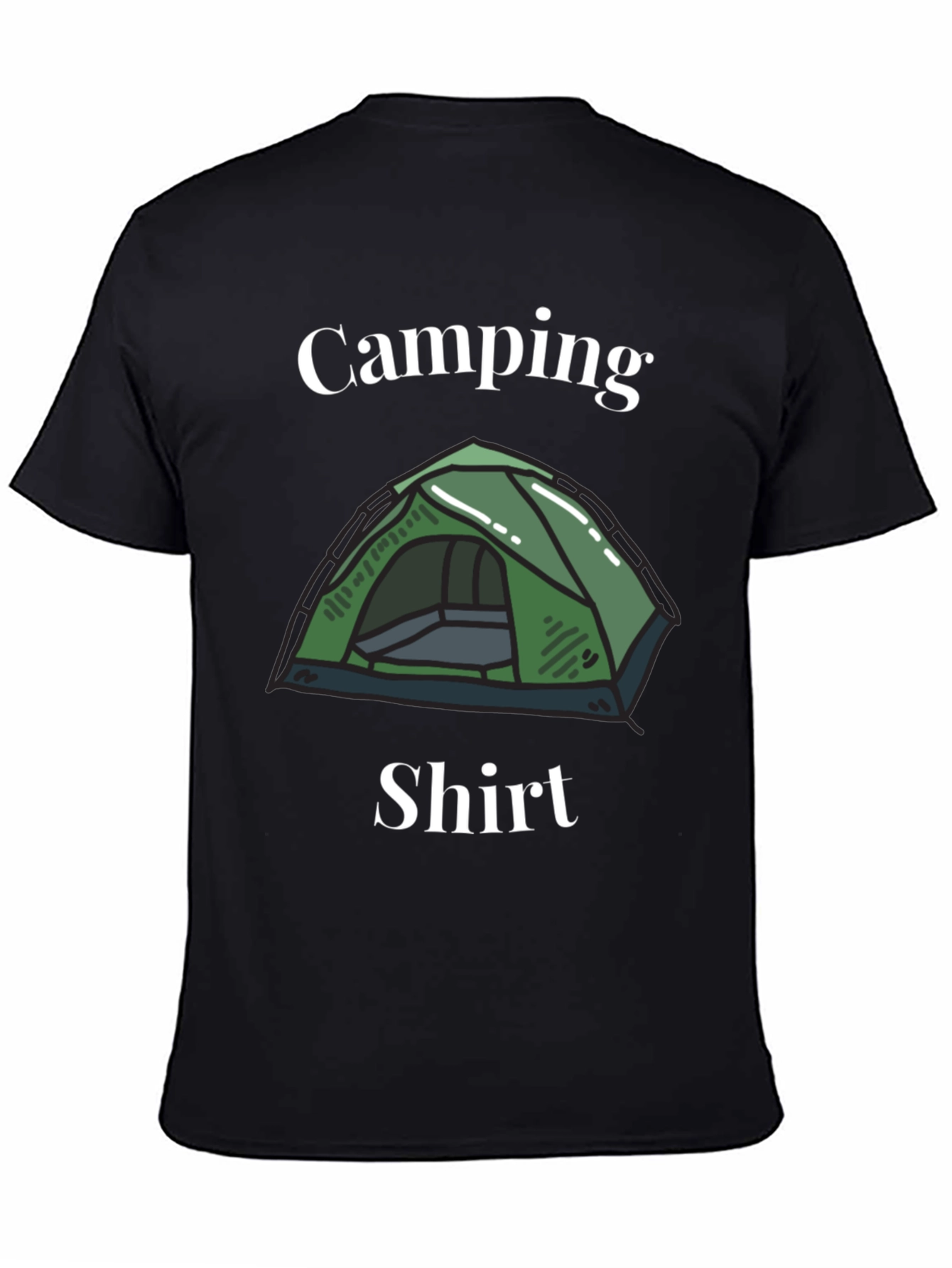Camping Shirt - Tent Graphic Tee