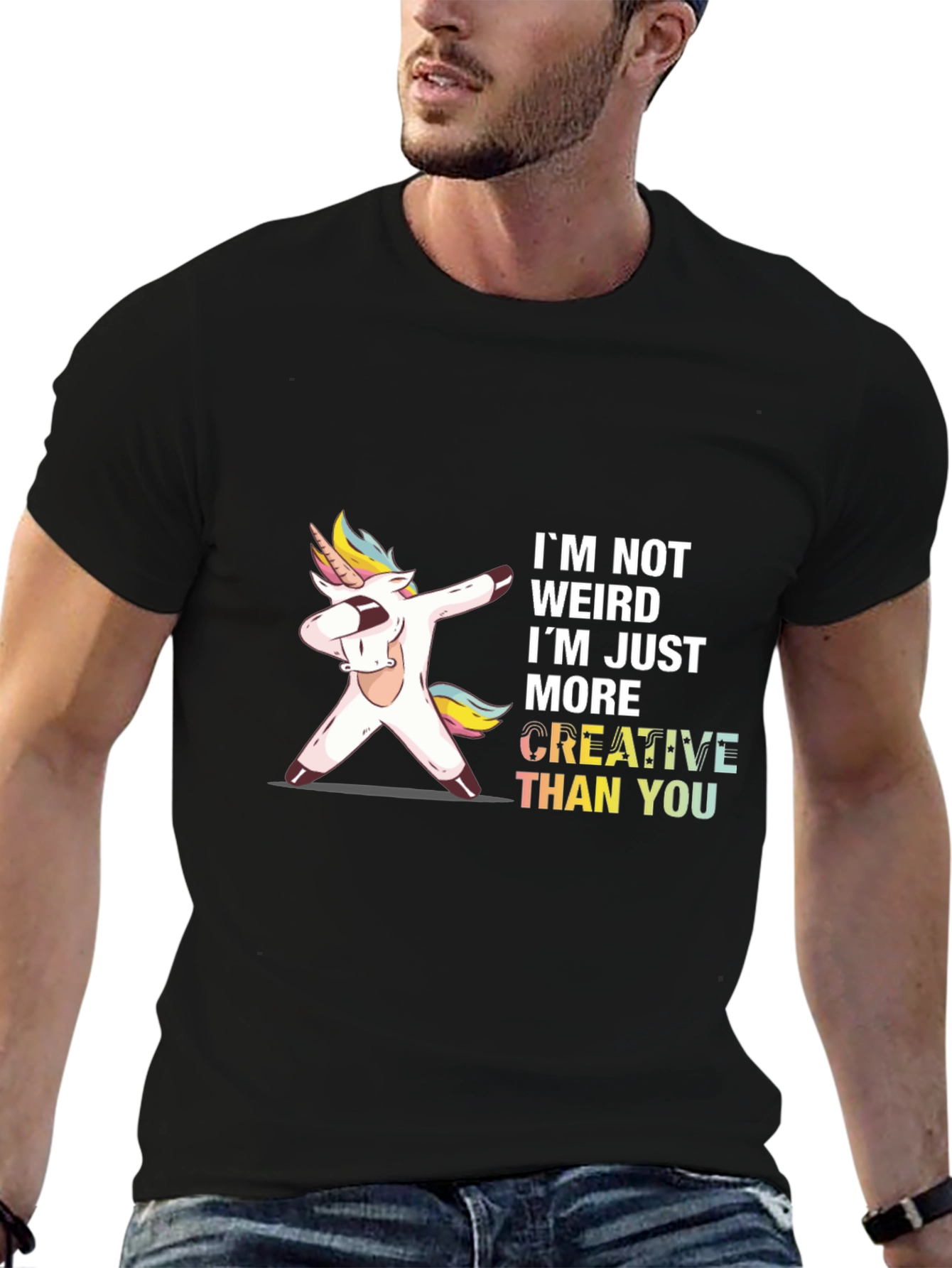Creative Unicorn Dab T-Shirt