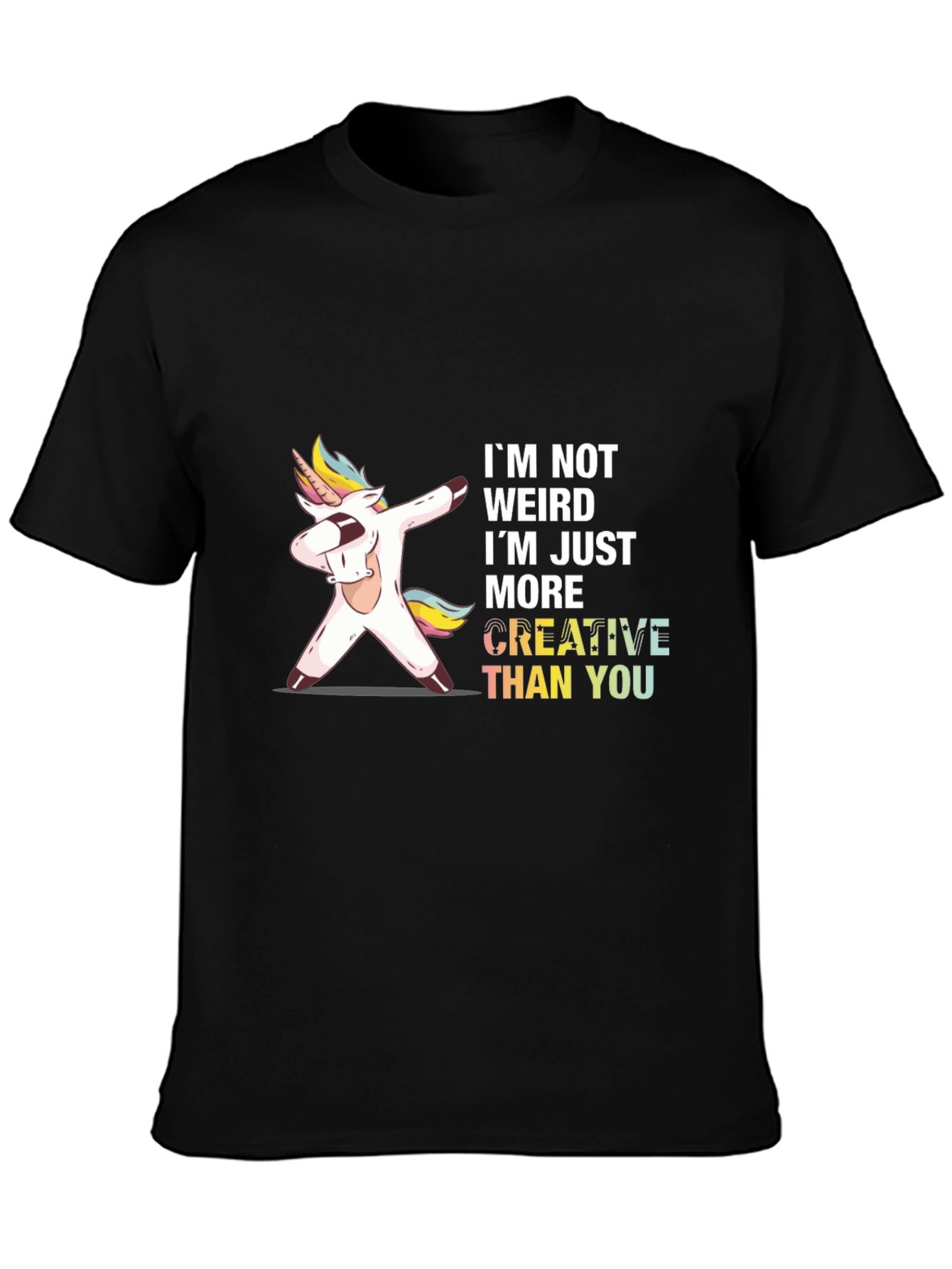 Creative Unicorn Dab T-Shirt