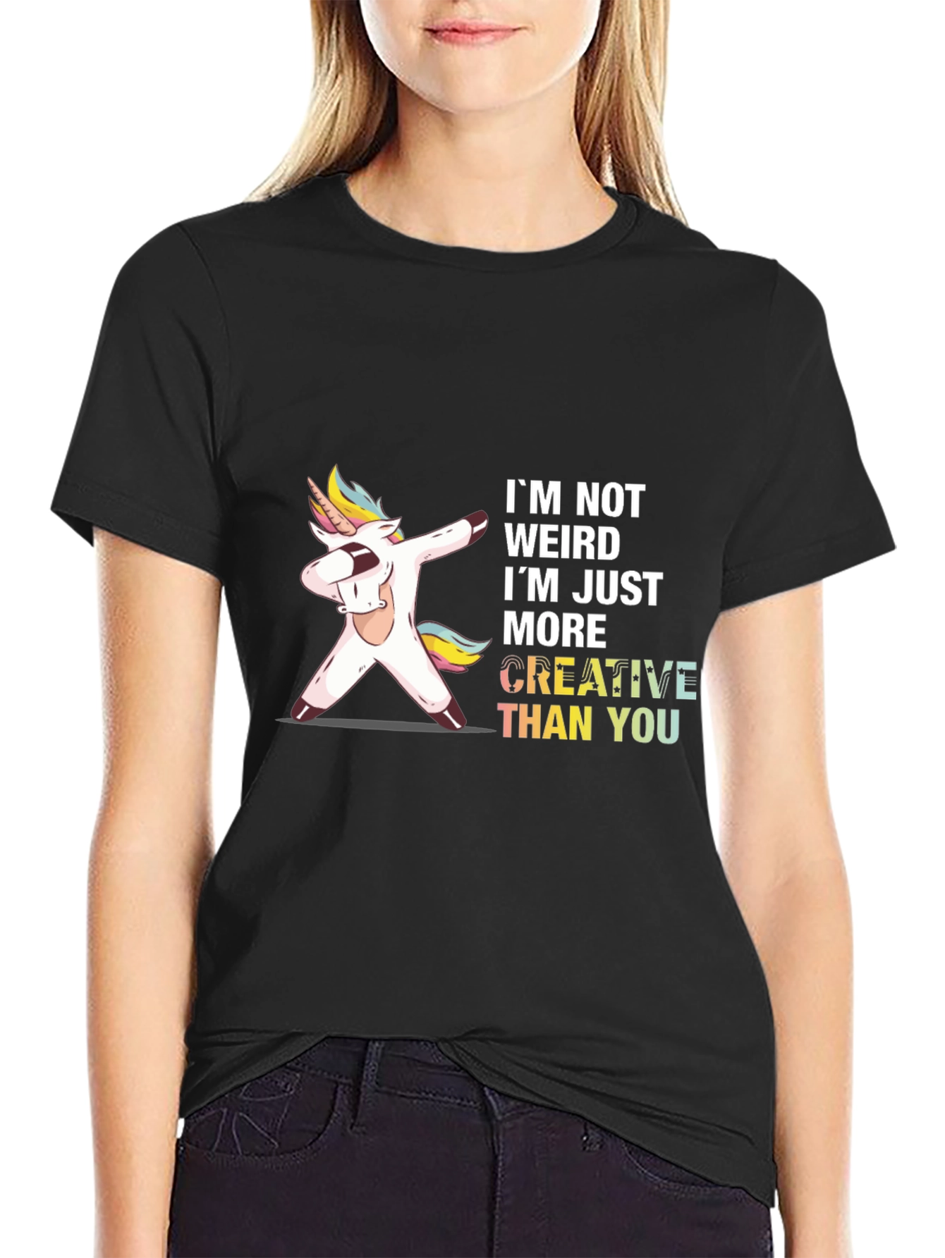 Creative Unicorn Dab T-Shirt