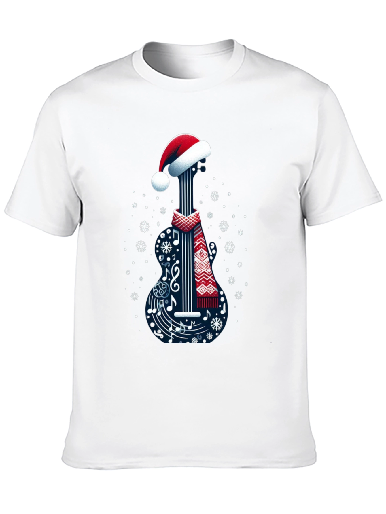 Festive Guitar Music Tee