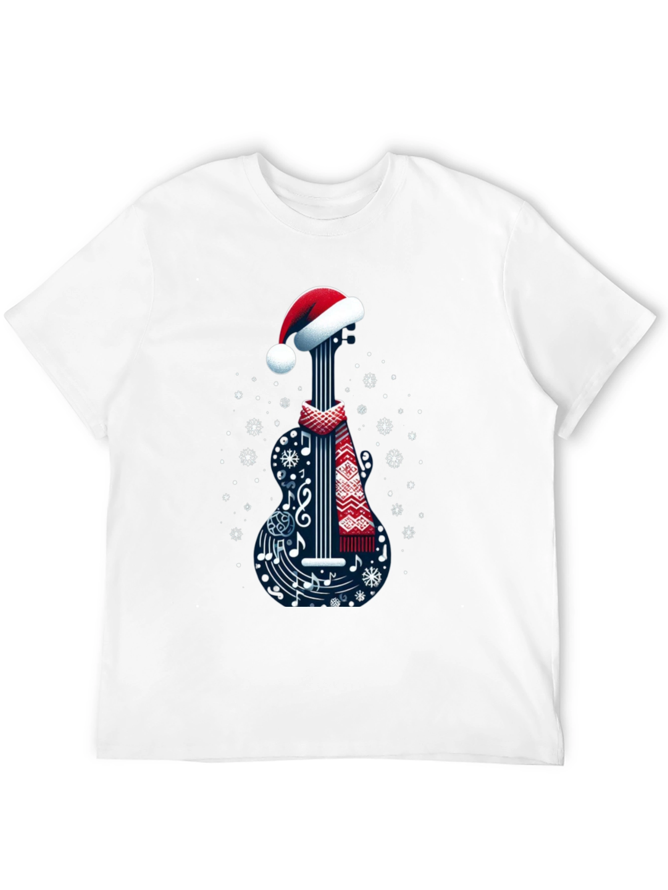 Festive Guitar Music Tee