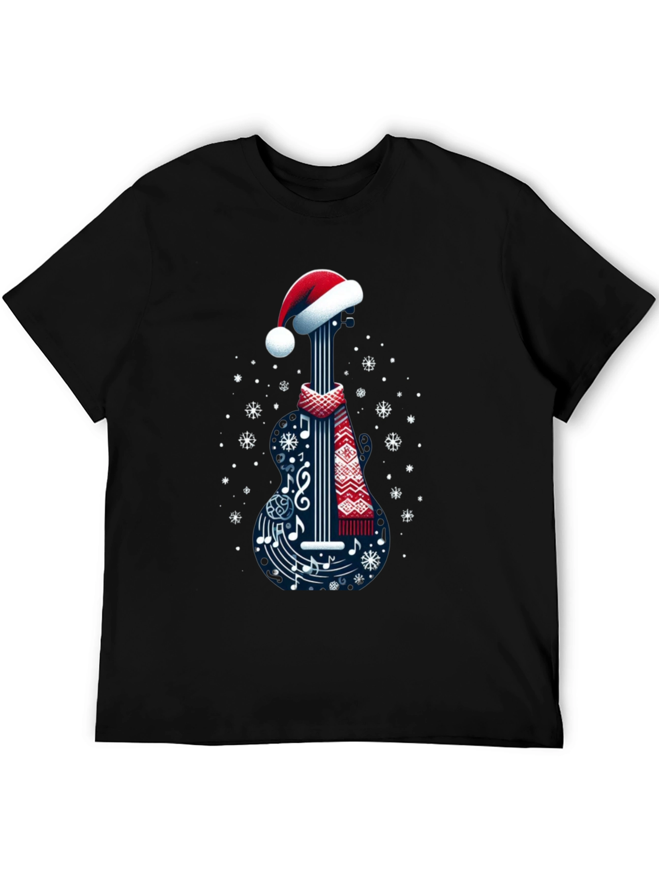 Festive Guitar Music Tee