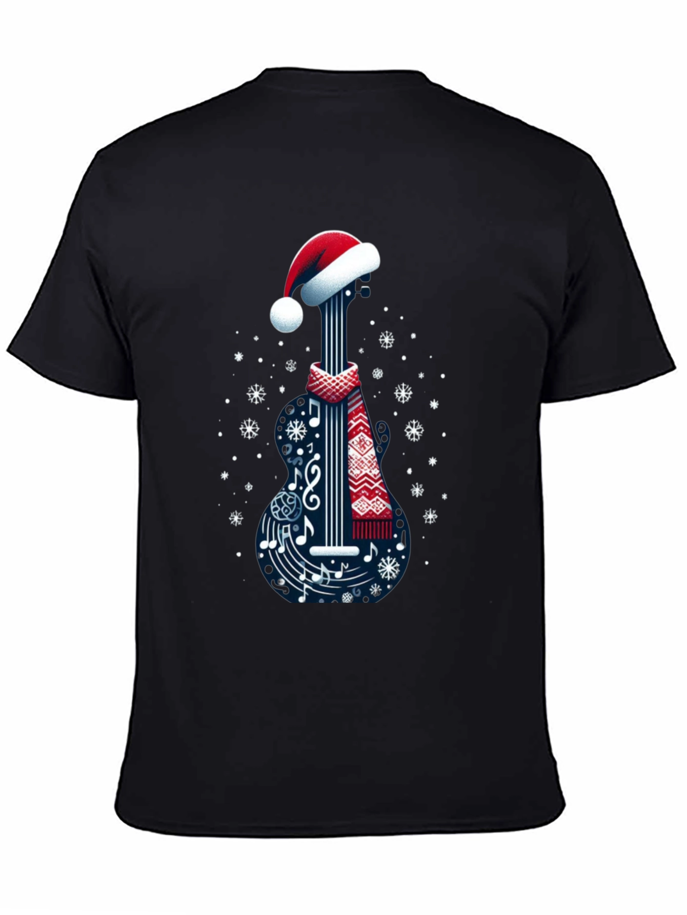 Festive Guitar Music Tee