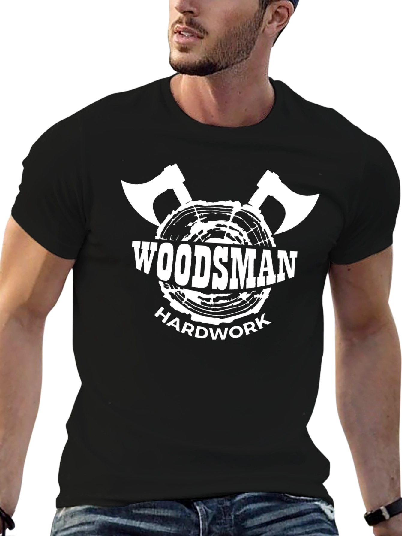Woodsman Hardwork Graphic Tee