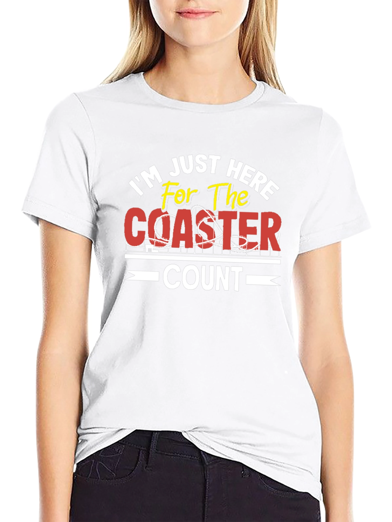 Coaster Count T-Shirt - Rollercoaster Enthusiast Tee