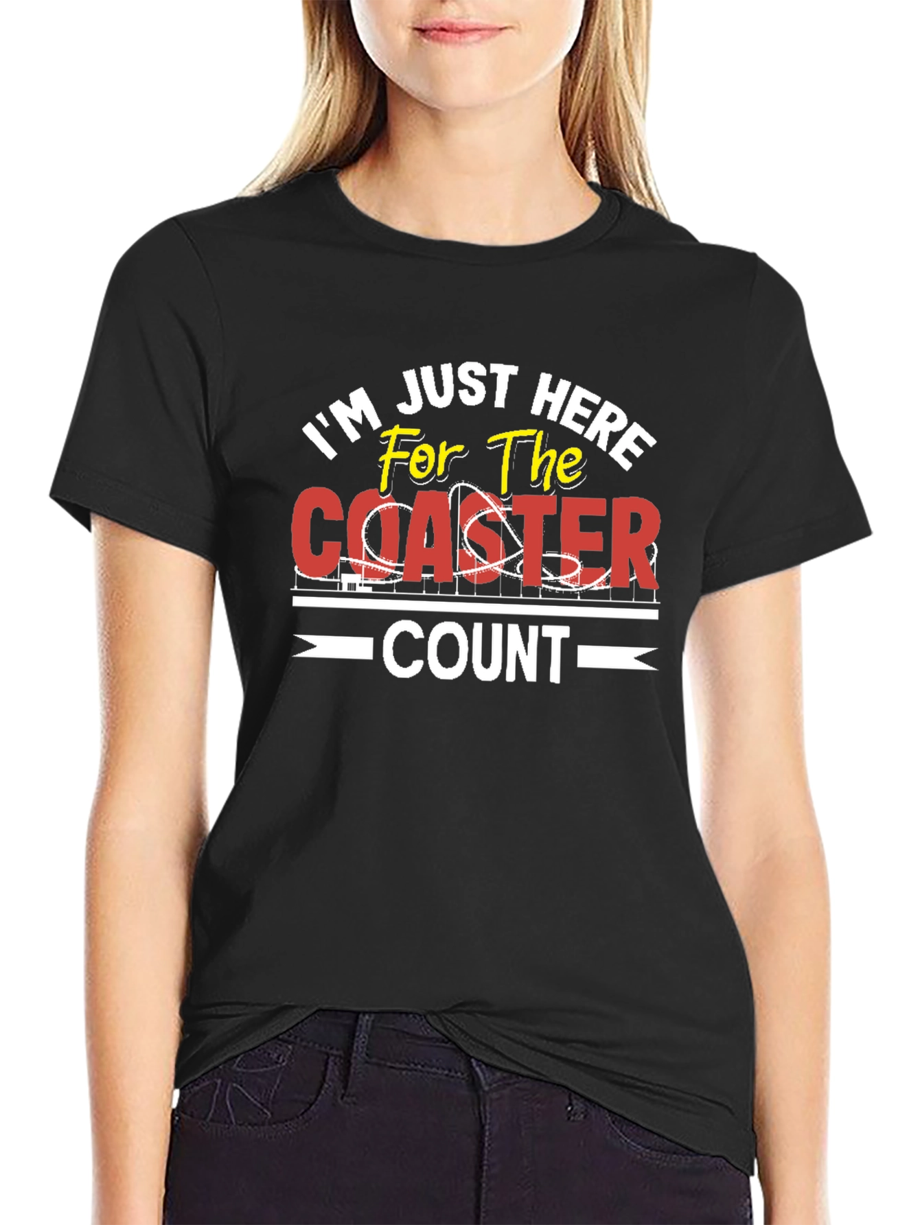 Coaster Count T-Shirt - Rollercoaster Enthusiast Tee