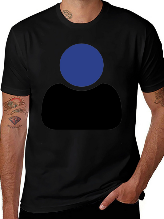 Abstract Silhouette Graphic T-Shirt